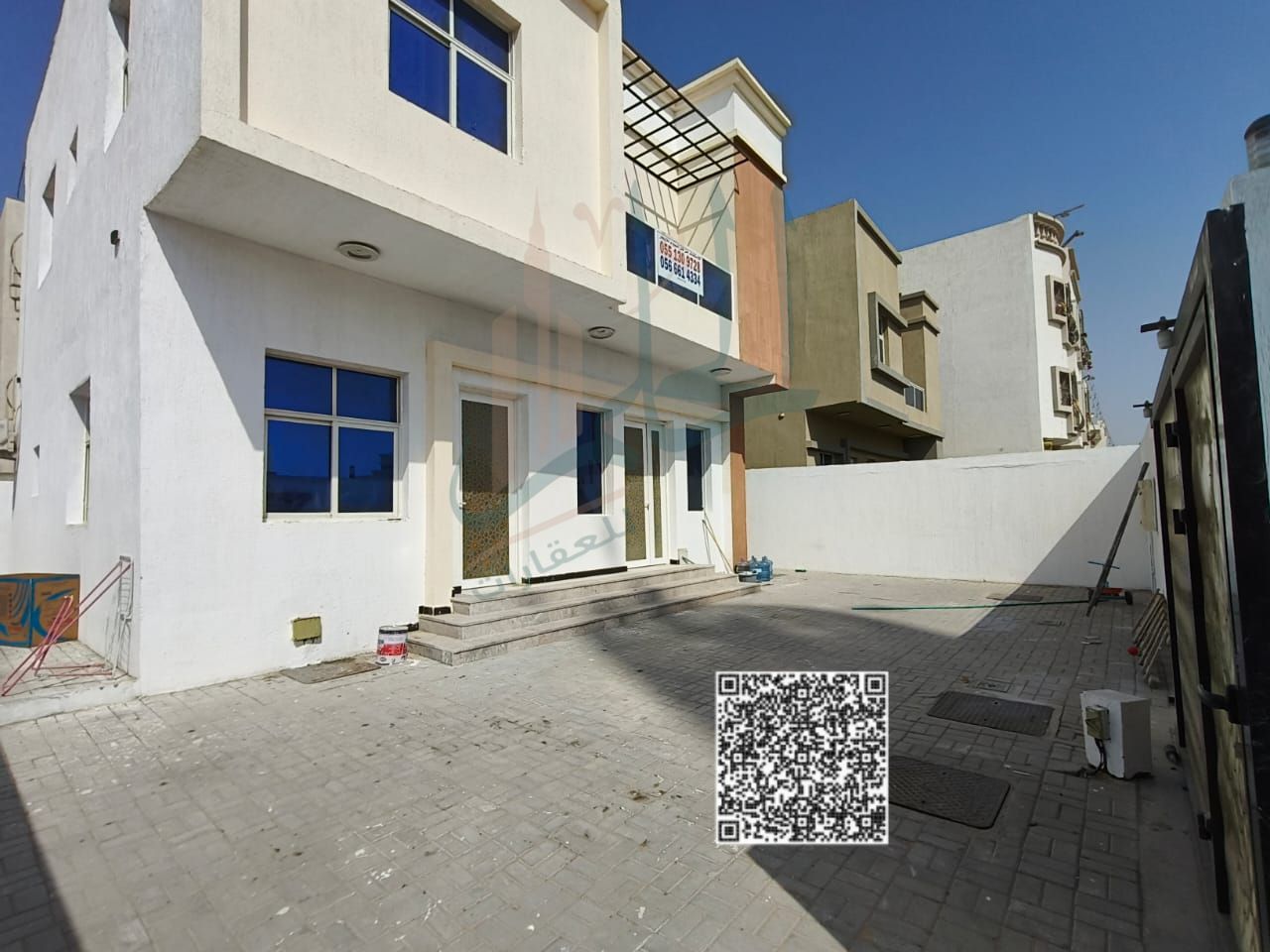villa for rent New Brand 4 bedrooms, living room, maid's room with air conditioning