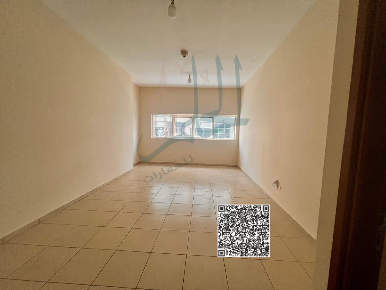 One bedroom, living room and two bathrooms for sale in cash very special price in Ajman Towers One