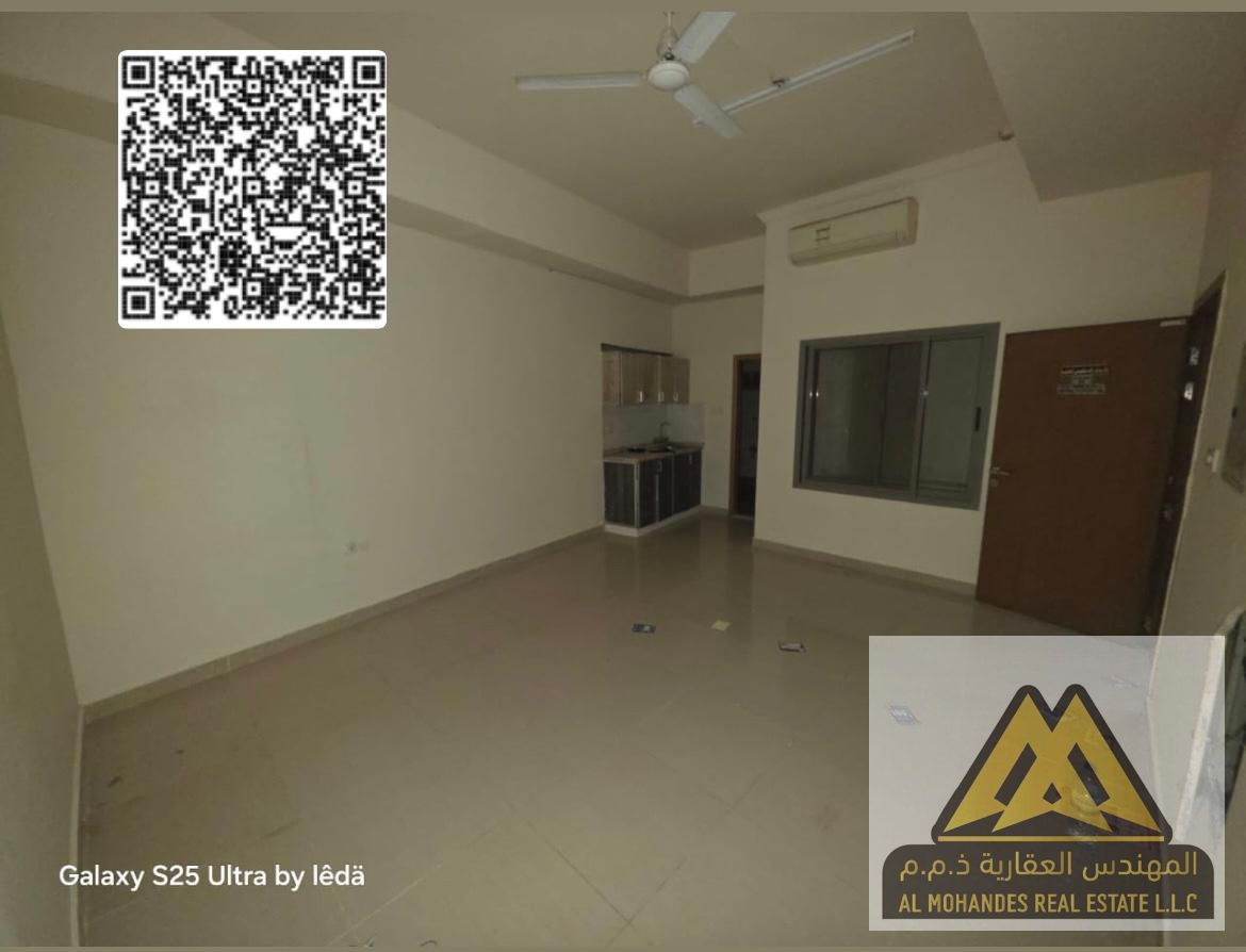 studio for rent in Mowaihat 3, featuring a very spacious layout and an excellent location close to all services.