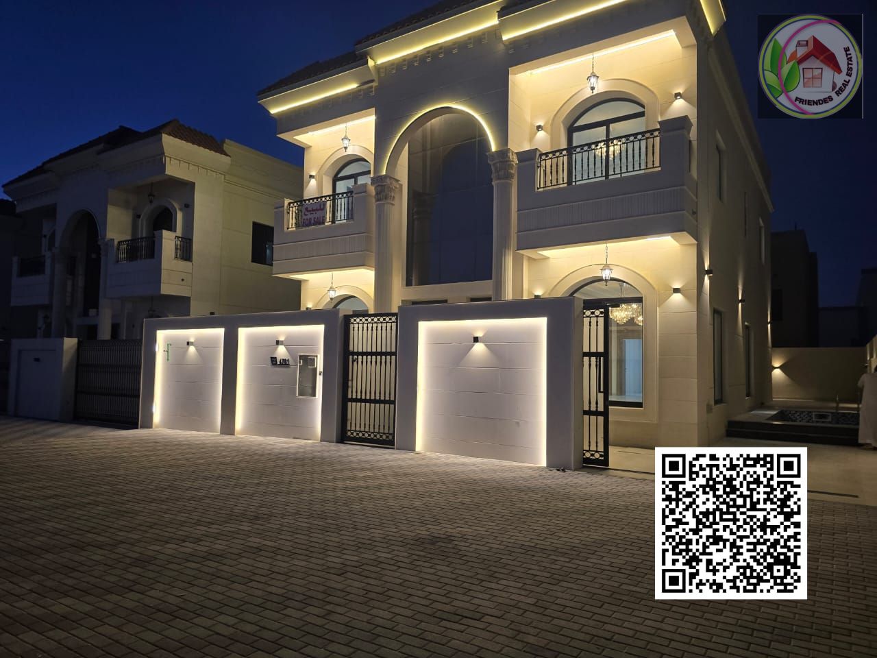 Luxury Two-Story Villa – 5 Bedrooms with Air Conditioning – High-End Finishes – with a Private Pool