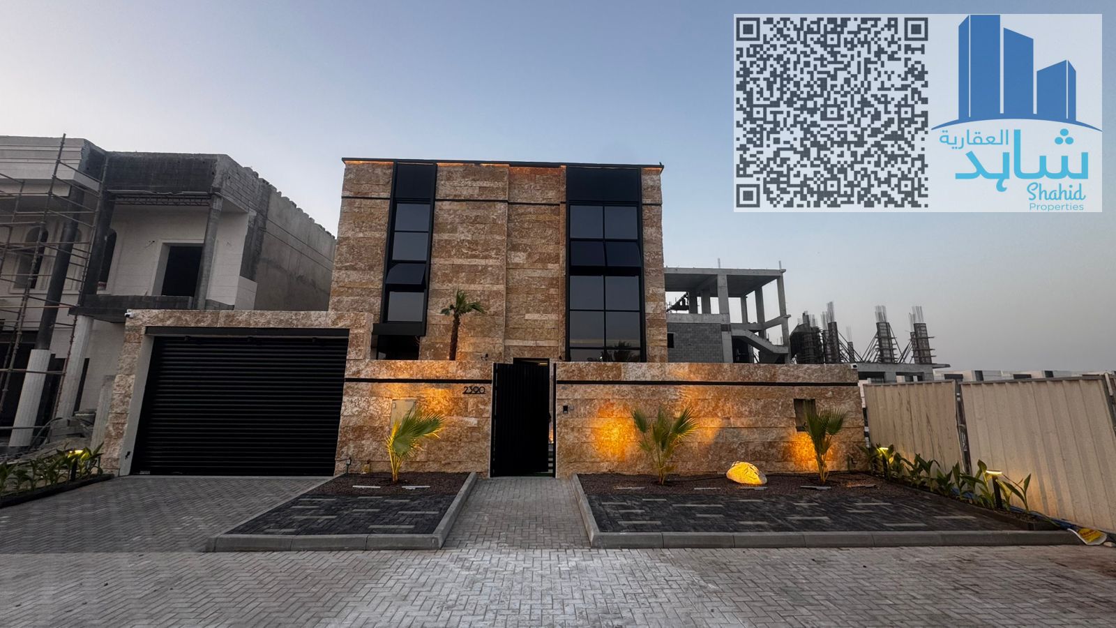 Luxury Villa / Stone Facade / Modern Style / With Registration