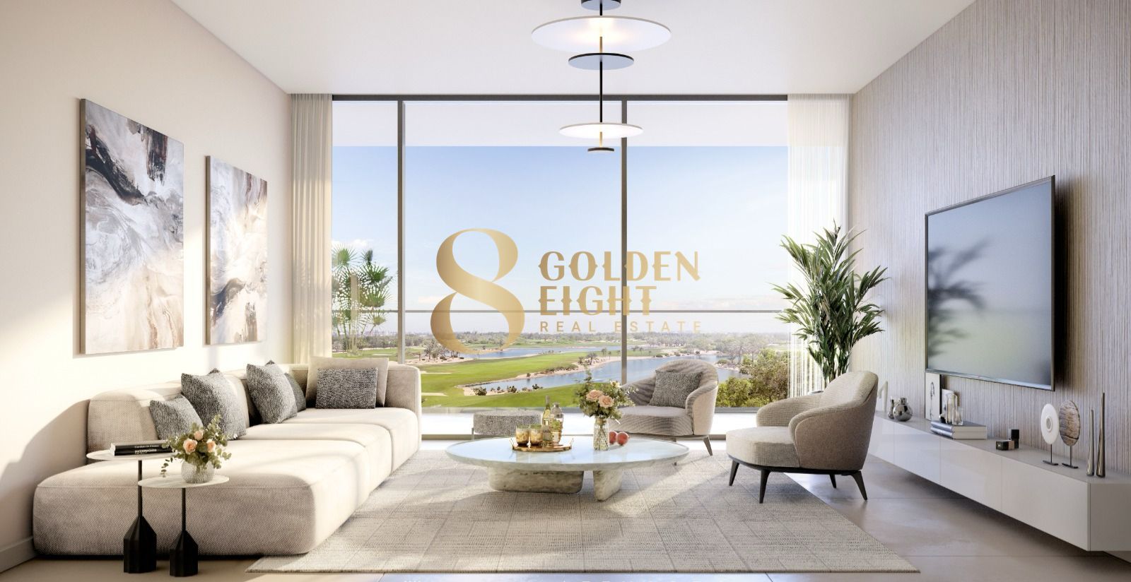 Brand new | Large Terrace | Golf View | Study Room