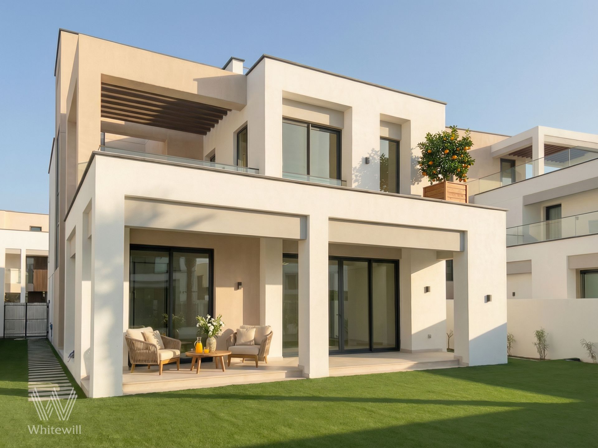 Modern 4BR Villa with Private Garden