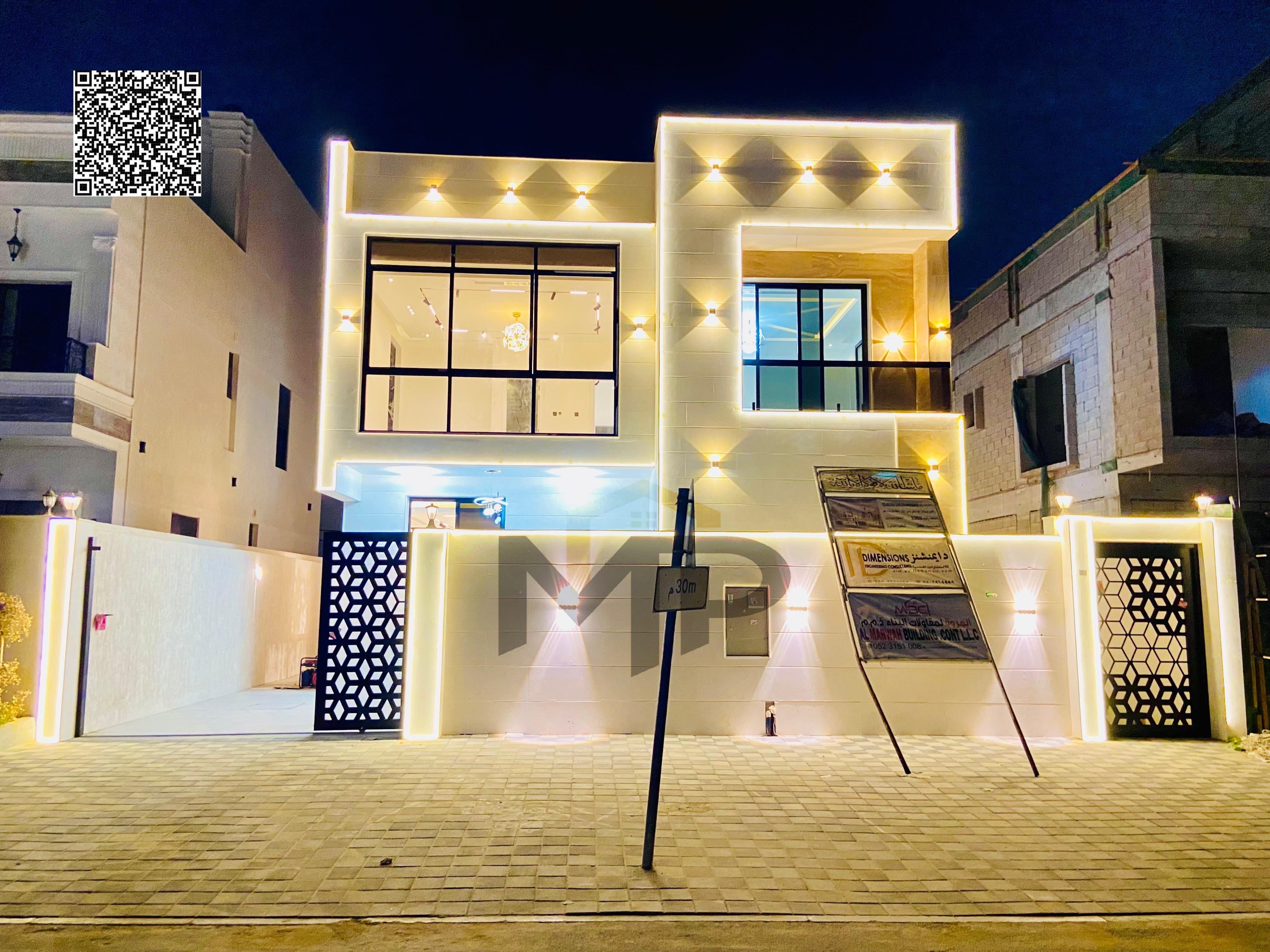 A luxurious villa with a modern design, high-end finishes, a garden, and a private pool. The price includes registration.