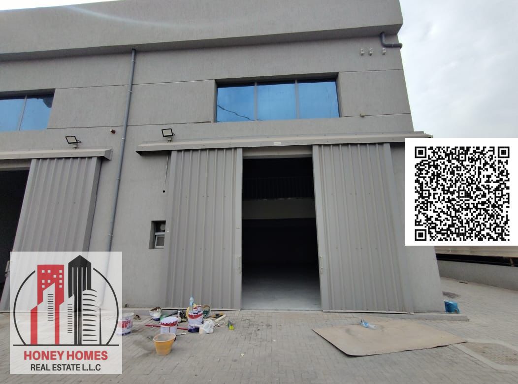 BRAND NEW WAREHOUSE FOR RENT IN AJMAN INDUSTRIAL 2 , WITH ELECTRICITY 20 KW , 125K