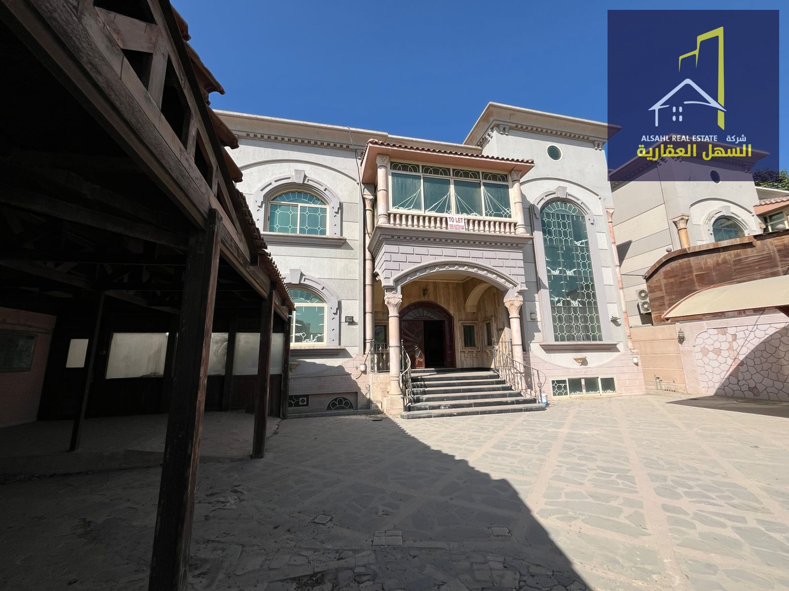 Exclusive Limited-Time Offer from Al Sahel Real Estate A luxurious villa for sale in Al Mansoura, Sharjah, featuring six master bedrooms and a private