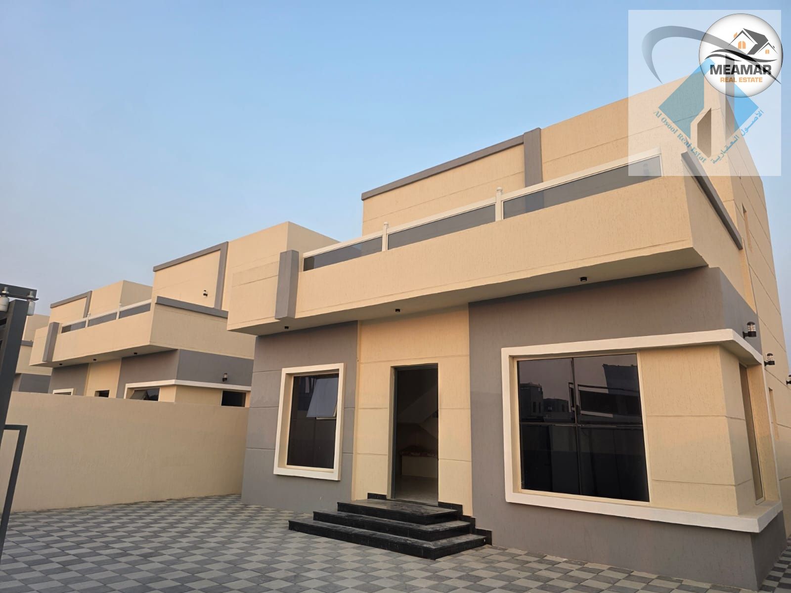 3-bedroom villa in Al Zahia, all fees included, a great deal, excellent location, your dream home, freehold, open to all nationalities