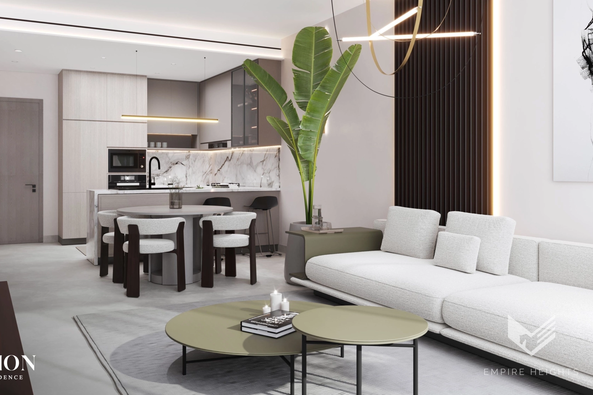 Stylish 2-Bedroom with Balcony | Avion Residence