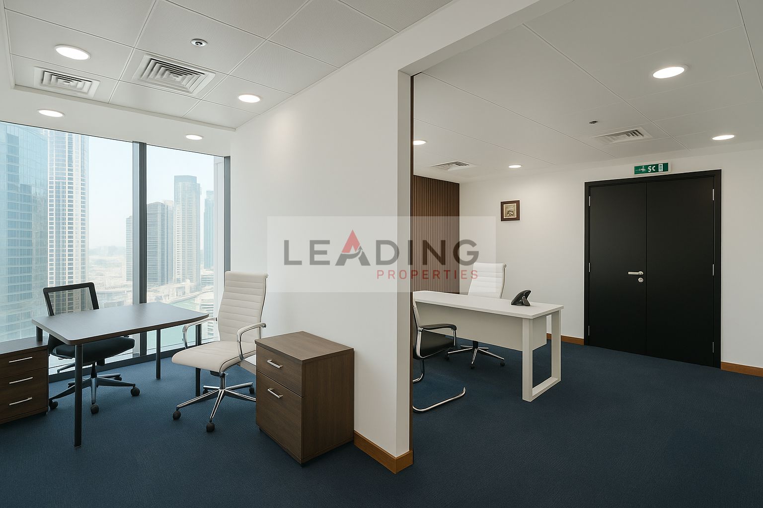 Exclusive Combined Office with Manager Cabin | Dual Access | High-Floor Views