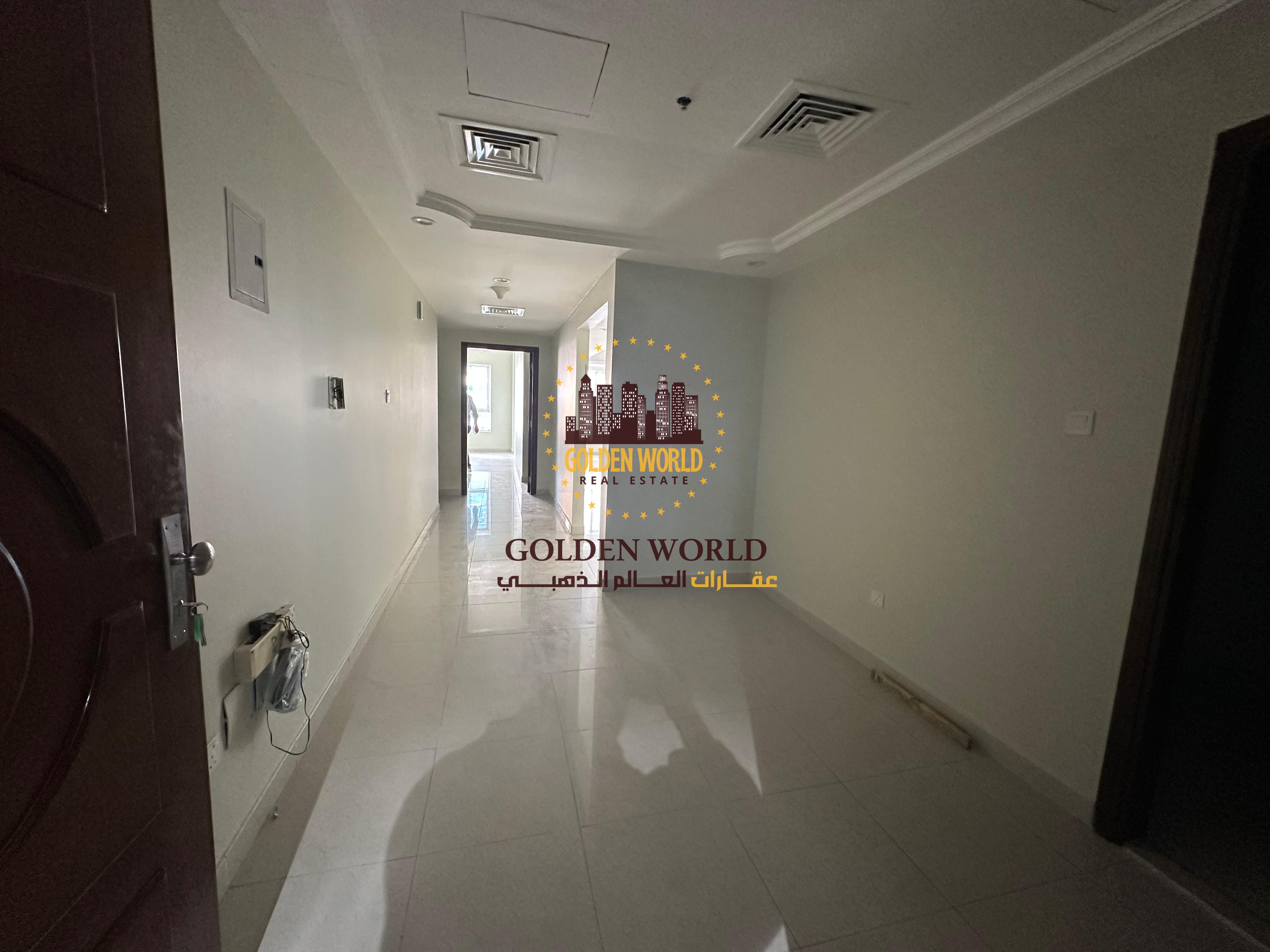 Spacious four-bedroom apartment with a large living area in Sharjah Al Khan, featuring open views, generous layout, and a highly strategic coastal loc