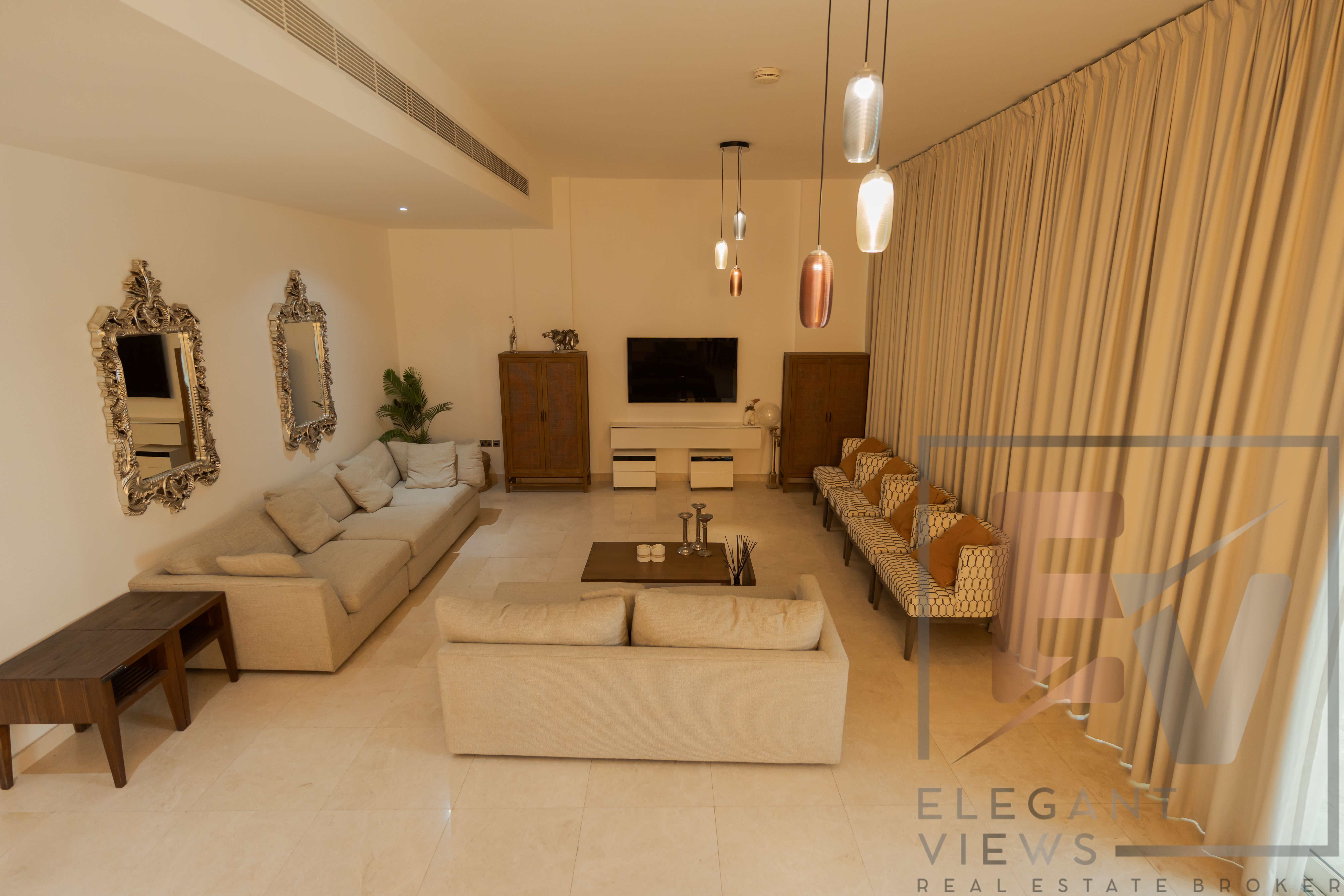 EXCLUSIVE | Furnished 4BR + Maid | Beach Access