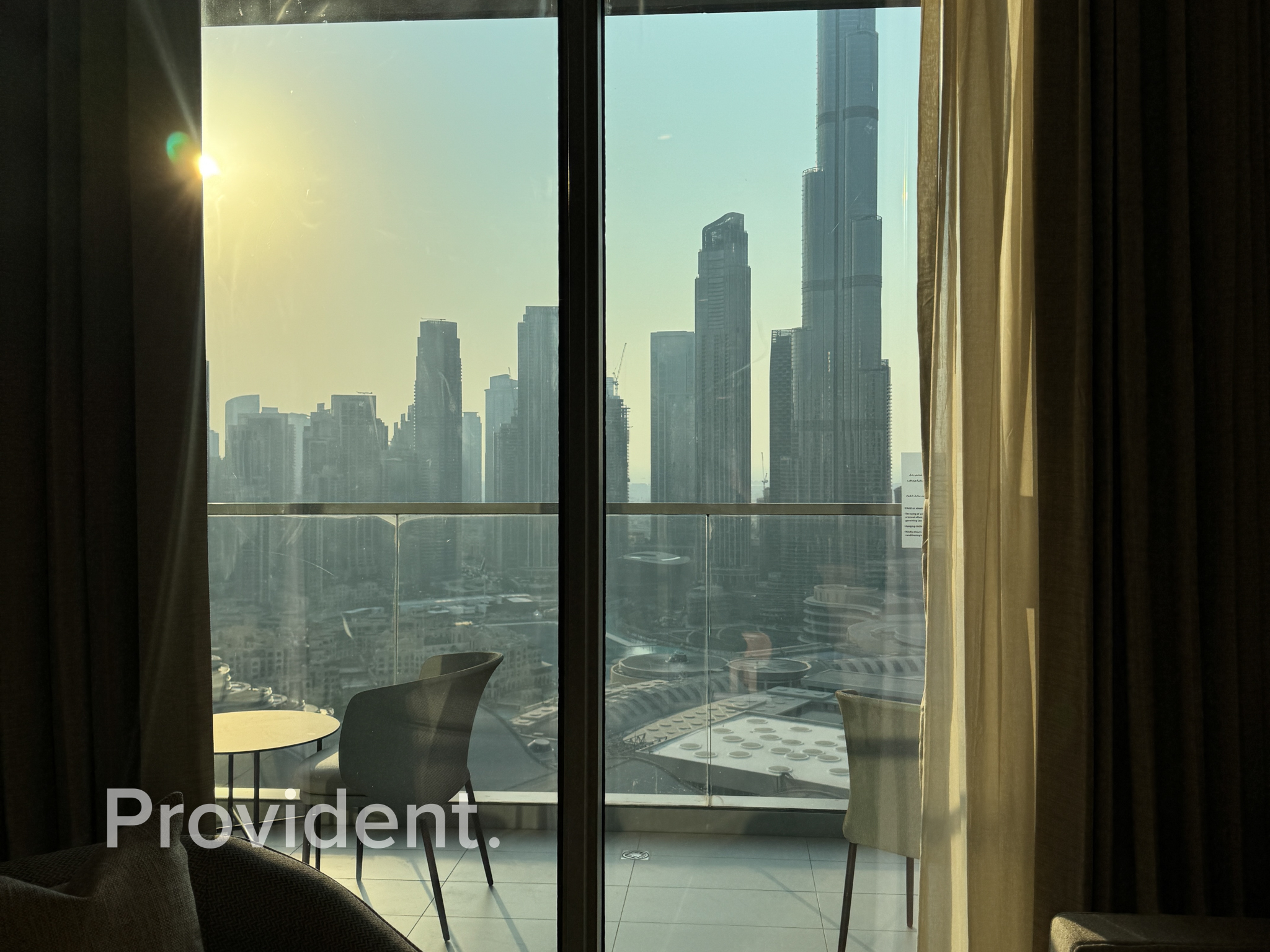 Burj Khalifa and Fountain View | High Floor| Ready