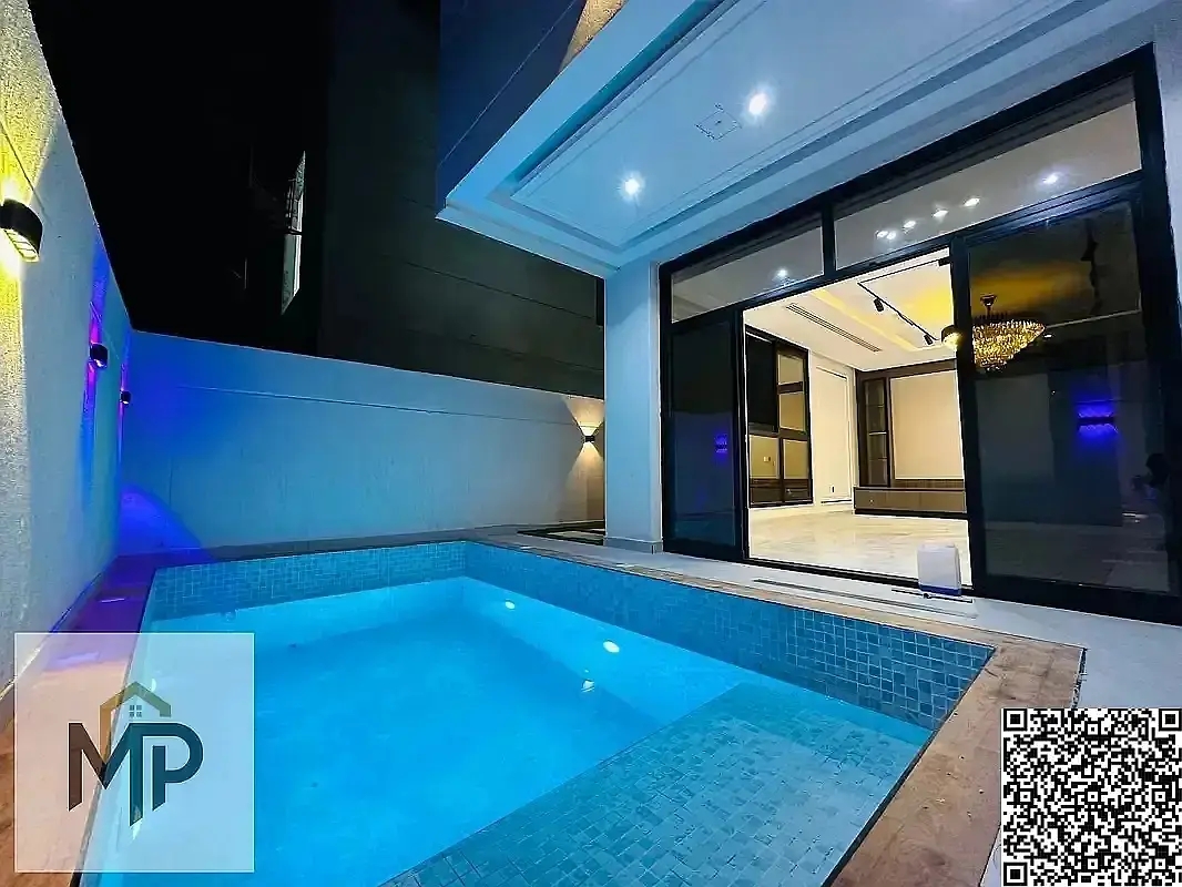 A villa with a private pool, including registration and ownership fees, in Ajman. First occupier with lifetime ownership and inheritance.