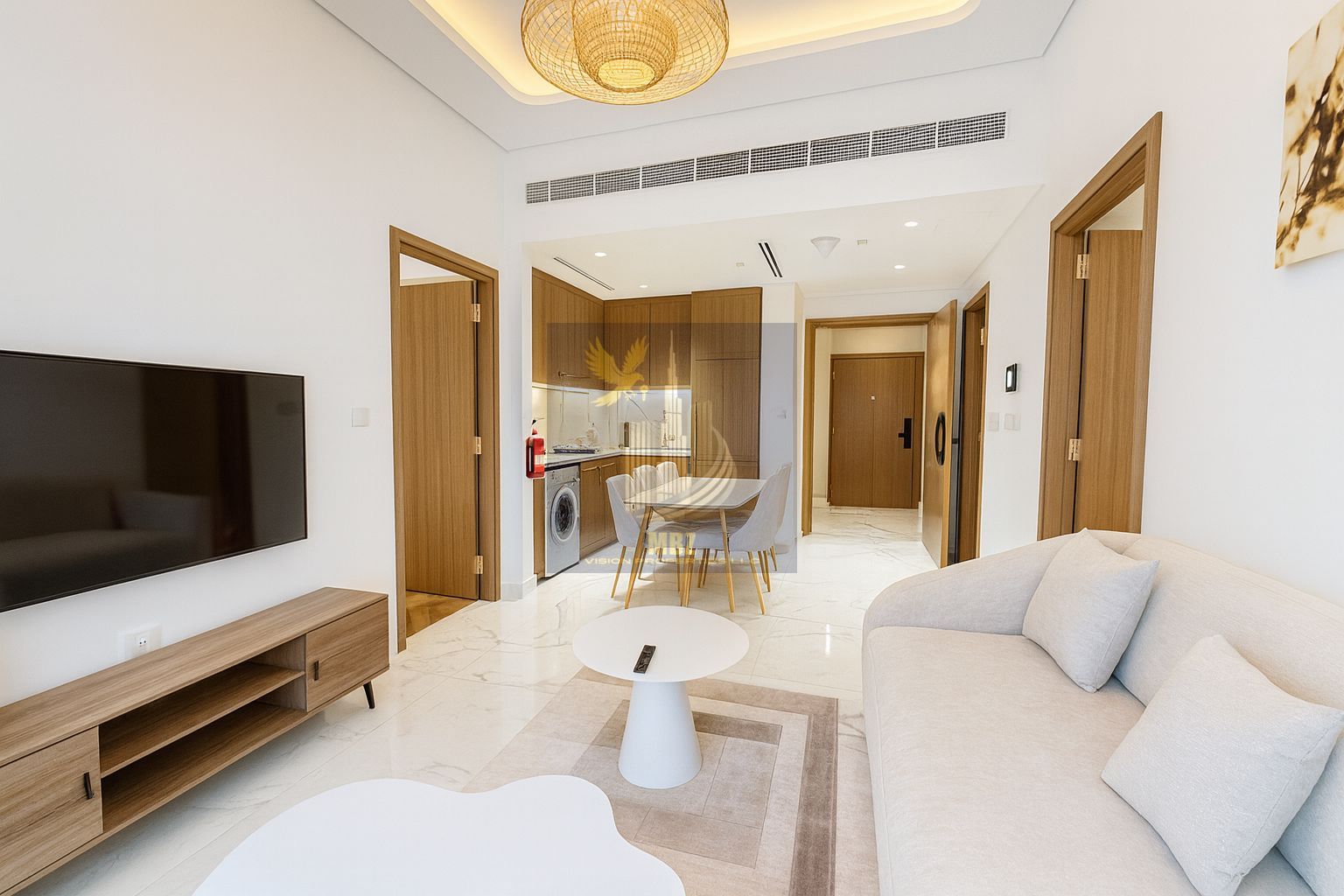 . Premium Fully Furnished 2BR | Pool View | Azizi Riviera