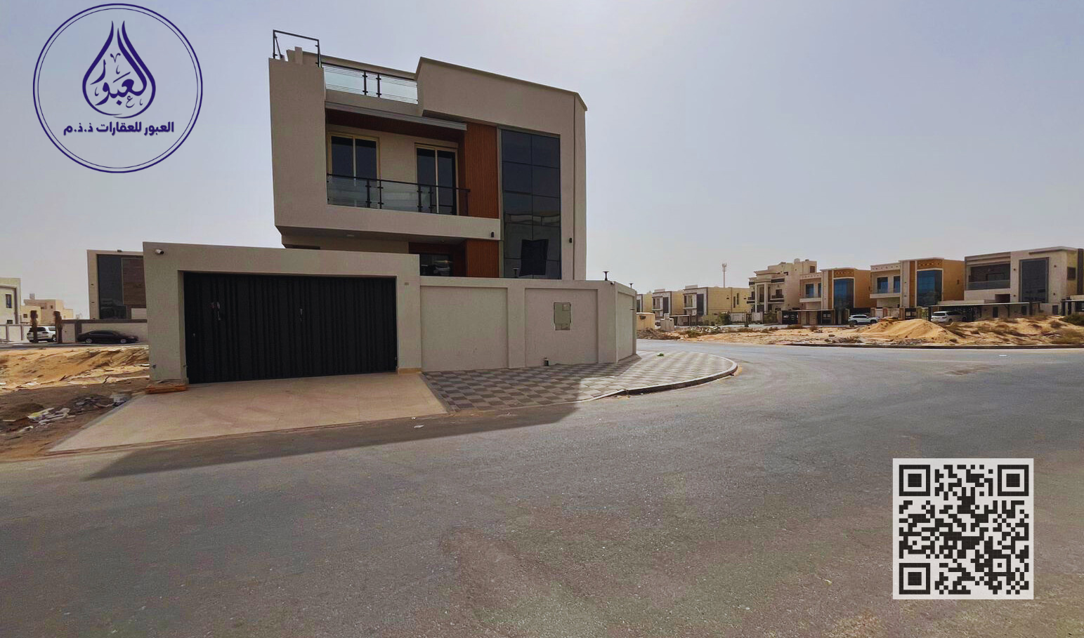 Luxury Corner Villa for Sale in Al Yasmeen – Ajman | Modern Design & Super Deluxe Finishing