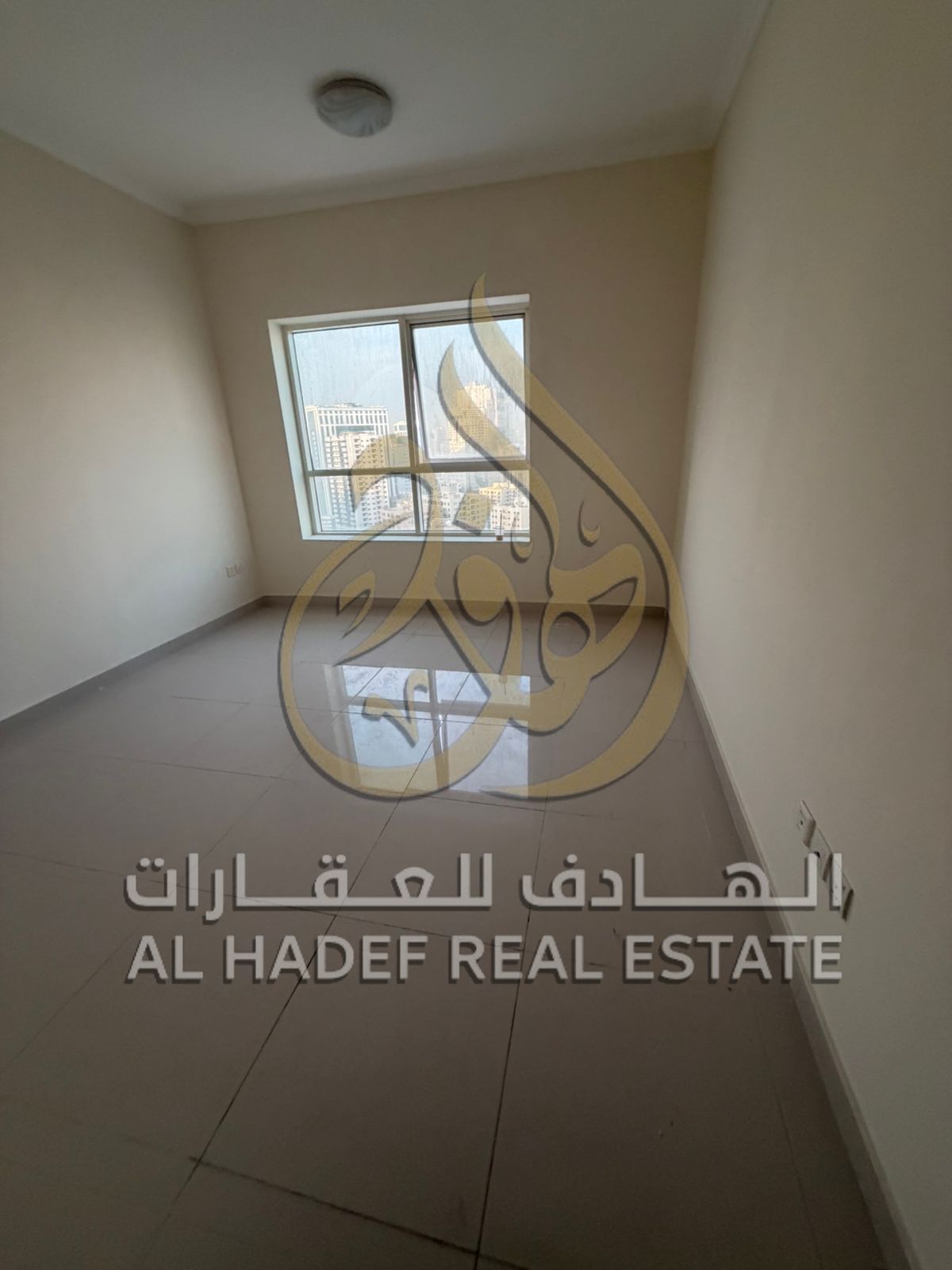 Two bedrooms and a living room with a balcony for annual rent in Al Khan area. All rooms are master suites with storage. Payment facilities available.