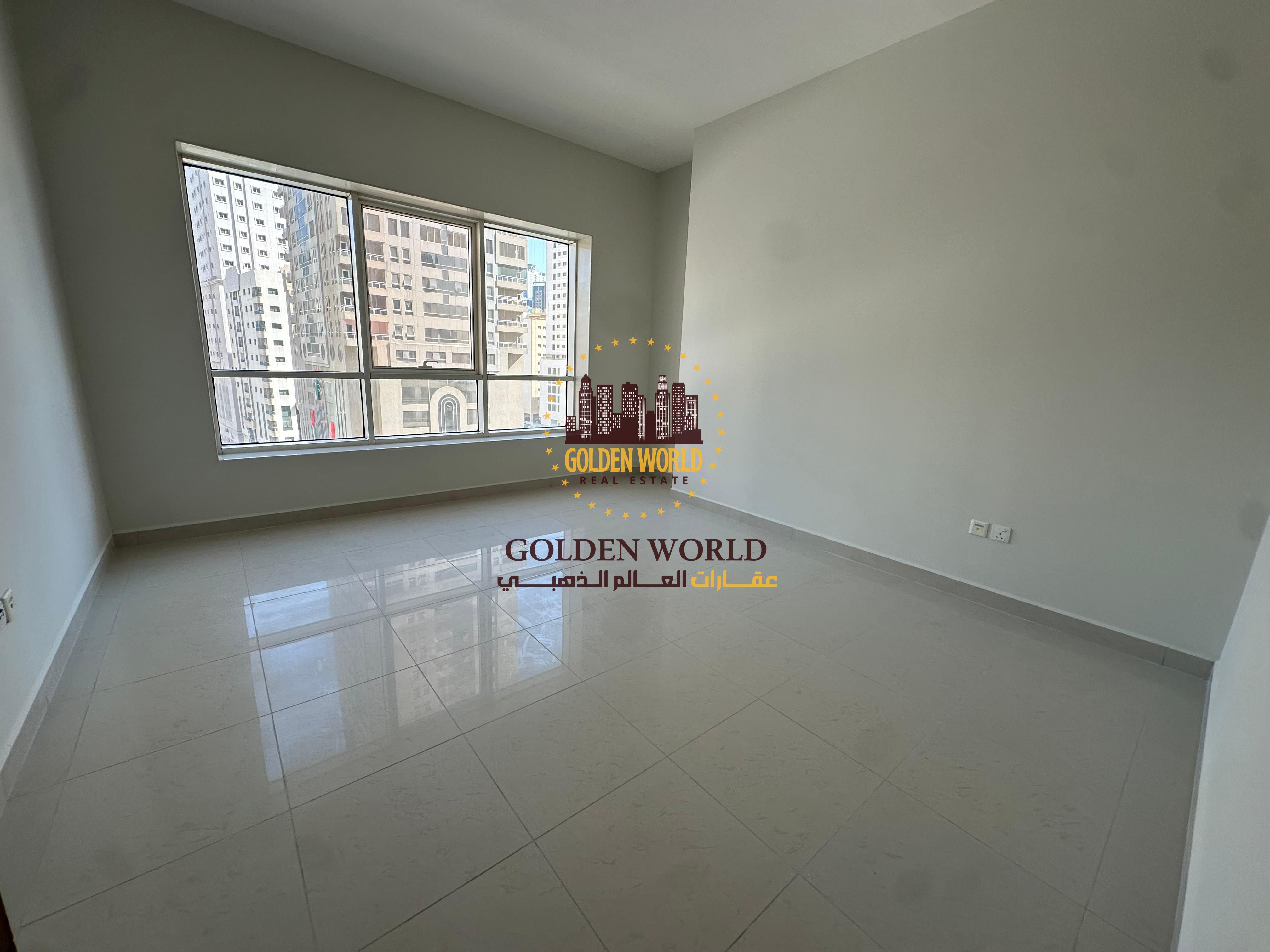 ChatGPT: Spacious Two-Bedroom Apartment with Hall for Annual Rent in Sharjah Al Khan – Prime Location, Free AC, Family Building, Easy Access to D