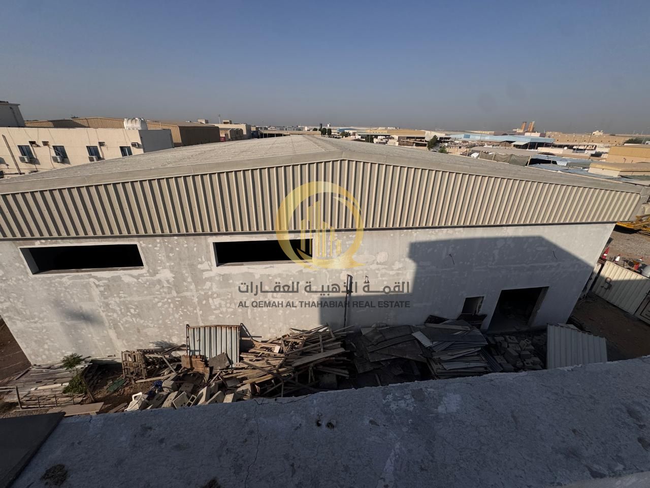 Industrial property for sale in the industrial area with a 9% yield, area 16,791 sq ft, price 6,000,000 AED
