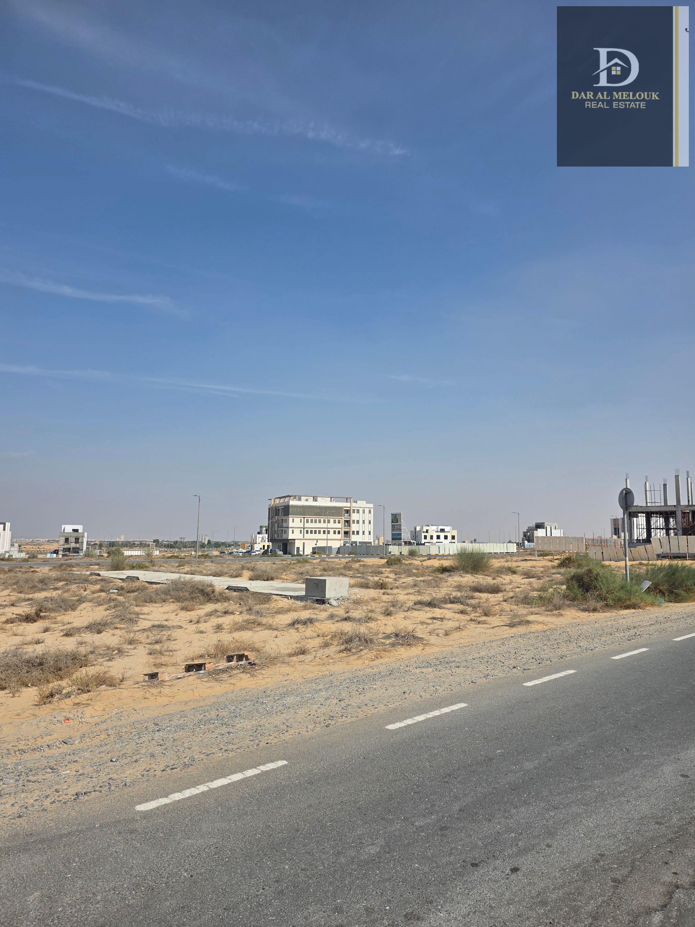 For sale in Sharjah, Tilal City, freehold ownership for all nationalities – commercial land in a strategic location, best location in Tilal
