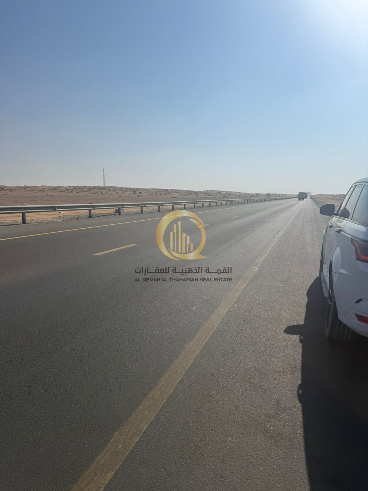 Corner land for sale in Al-Hanwal Galilee, Al-Saajaa Industrial Area, area 18,361 sq ft, freehold for Arabs and 99-year leasehold for foreigners, pric