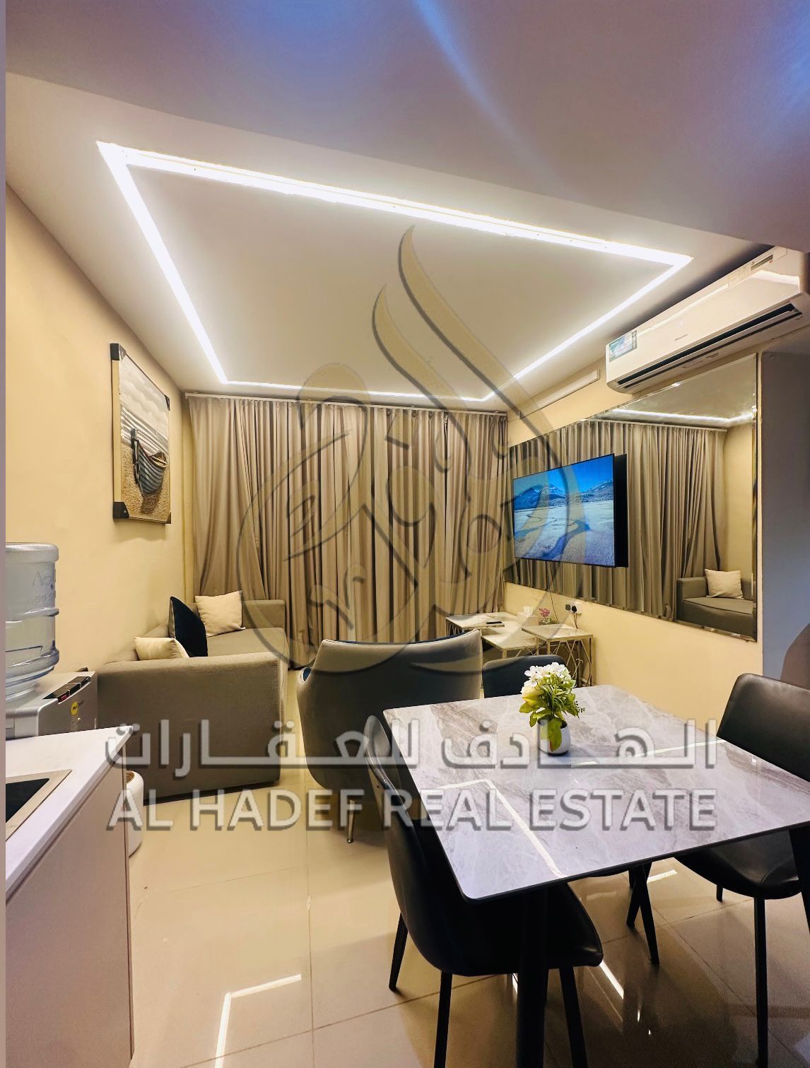 Luxury Furnished 3-Bedroom Apartment for Rent in Al Majaz 2 – Spacious layout with elegant living hall, fully equipped modern kitchen, high-quality fu