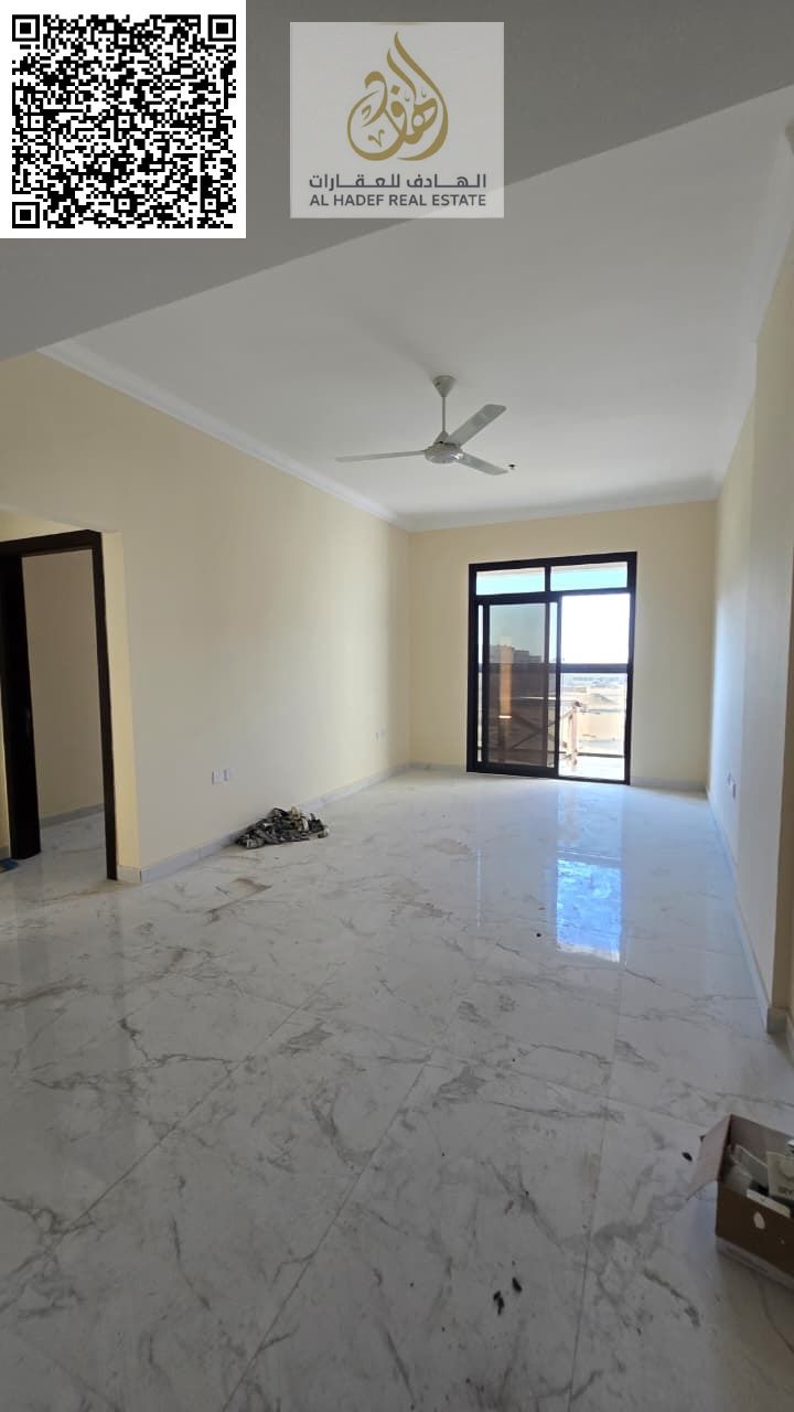 Two-bedroom apartment with a living room for annual rent, first occupancy, with beautiful finishes. For annual rent in Ajman ** Two-bedroom apartmen