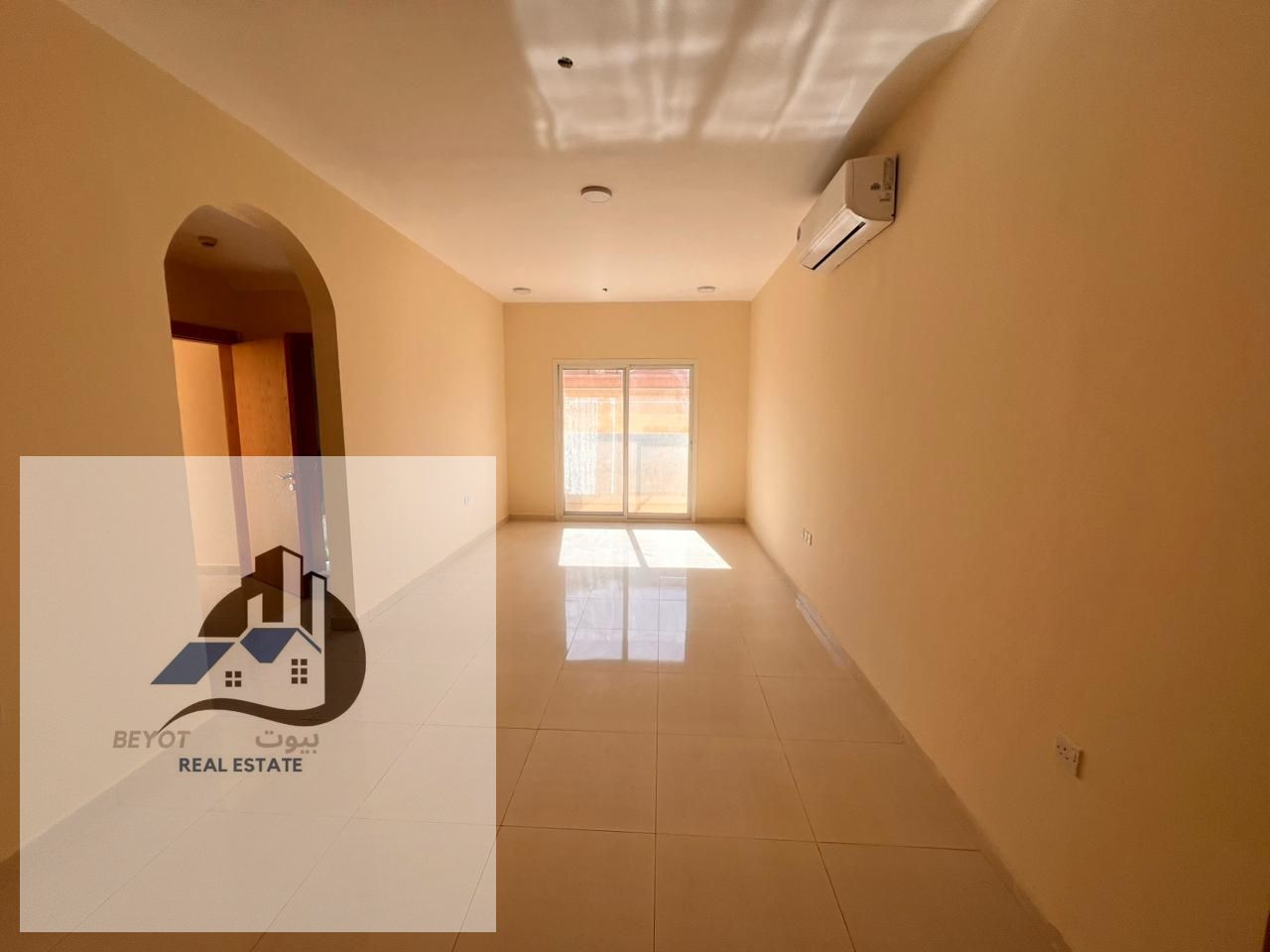 For annual rent in Ajman, one bedroom and living room, Al Muwaihat 1