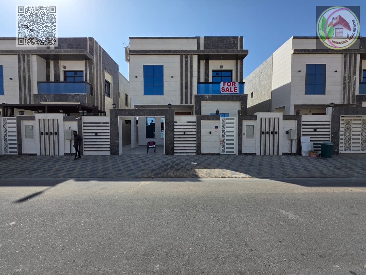 Villa in Al Zahiyah, Ajman | Includes electricity, water, and central air conditioning | Freehold ownership for all nationalities | Close to the mosqu