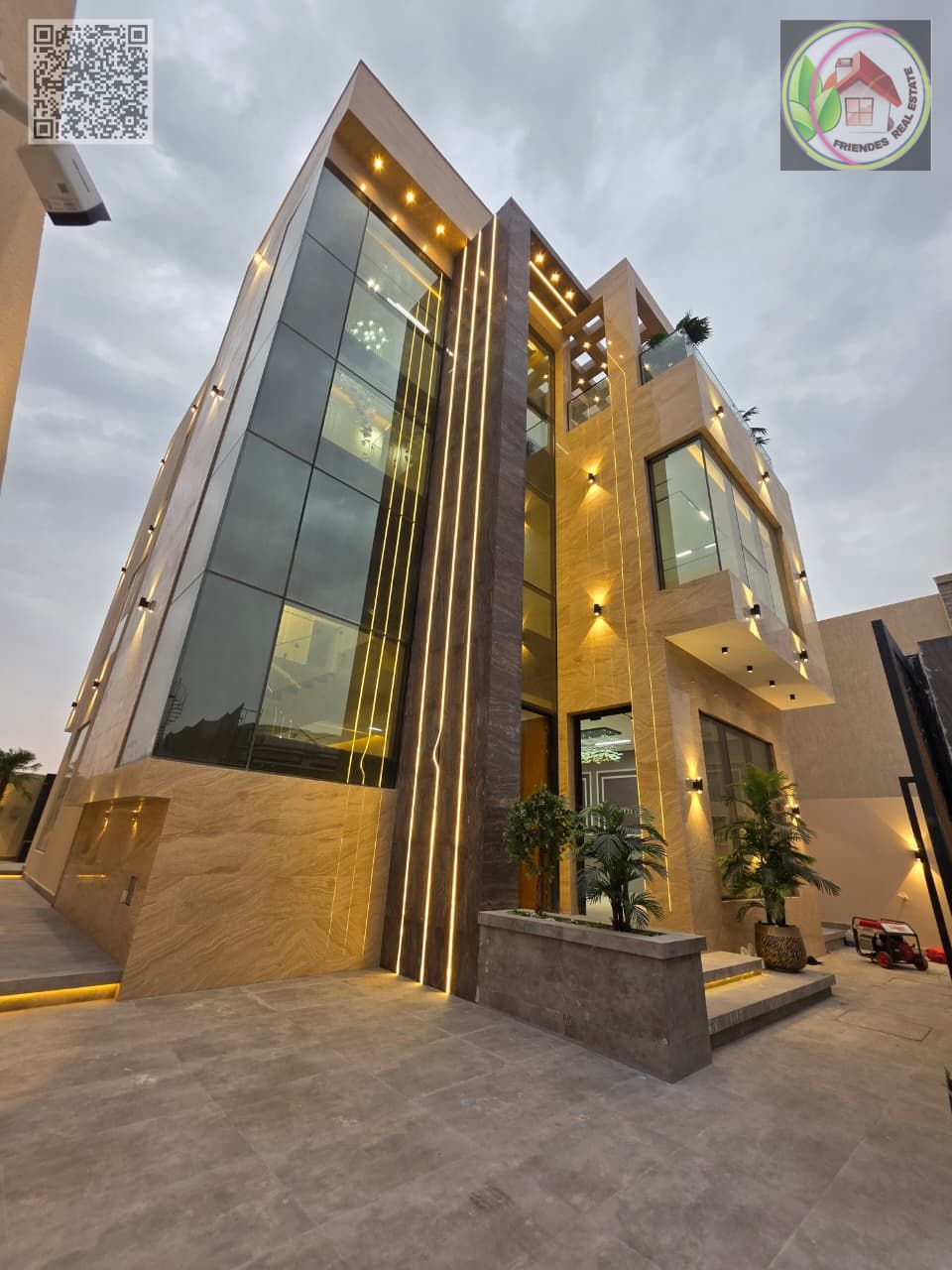 Villa in Al Helio 2, Ajman | Includes electricity, water, and central air conditioning | Freehold ownership for all nationalities | Close to the mosqu