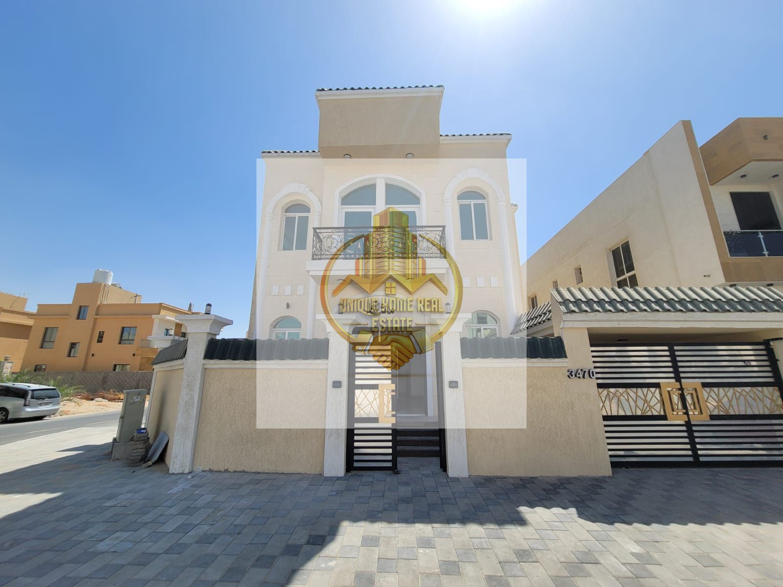 Luxury Corner Brand New Villa Available For Rent In Ajman