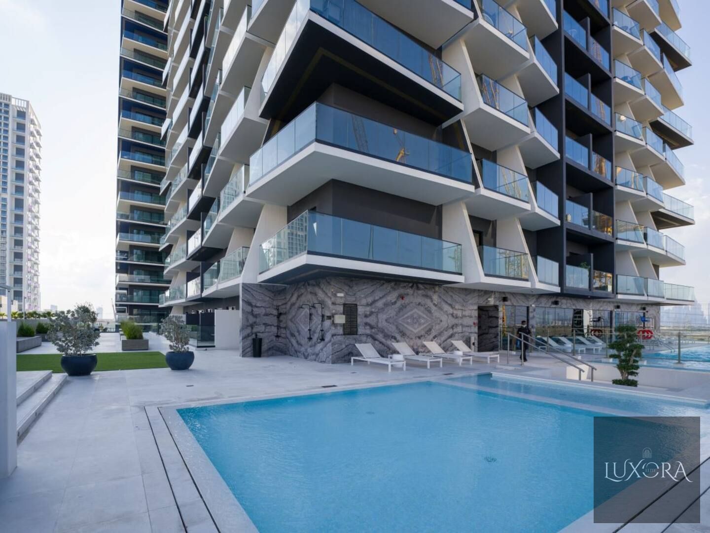 Elegant 1BR Apartment | Fully Furnished | Balcony & Community View | JVC