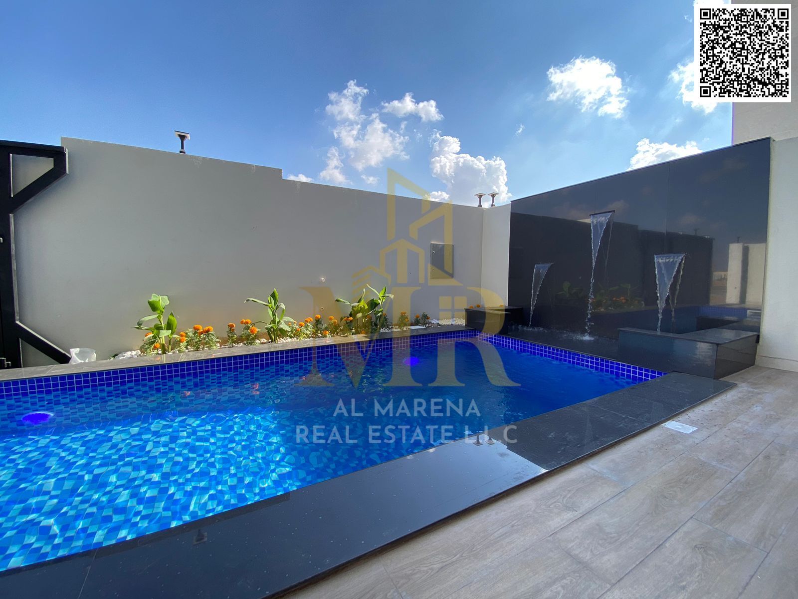 Luxury super deluxe villa for sale in Al Bahia area, Ajman, price including registration and ownership fees