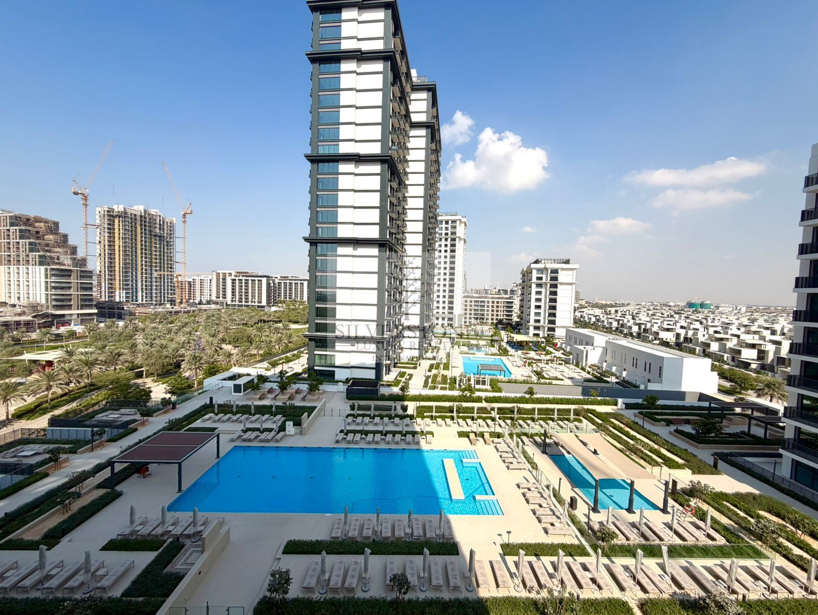 Park and Pool View | Brand New | Ready