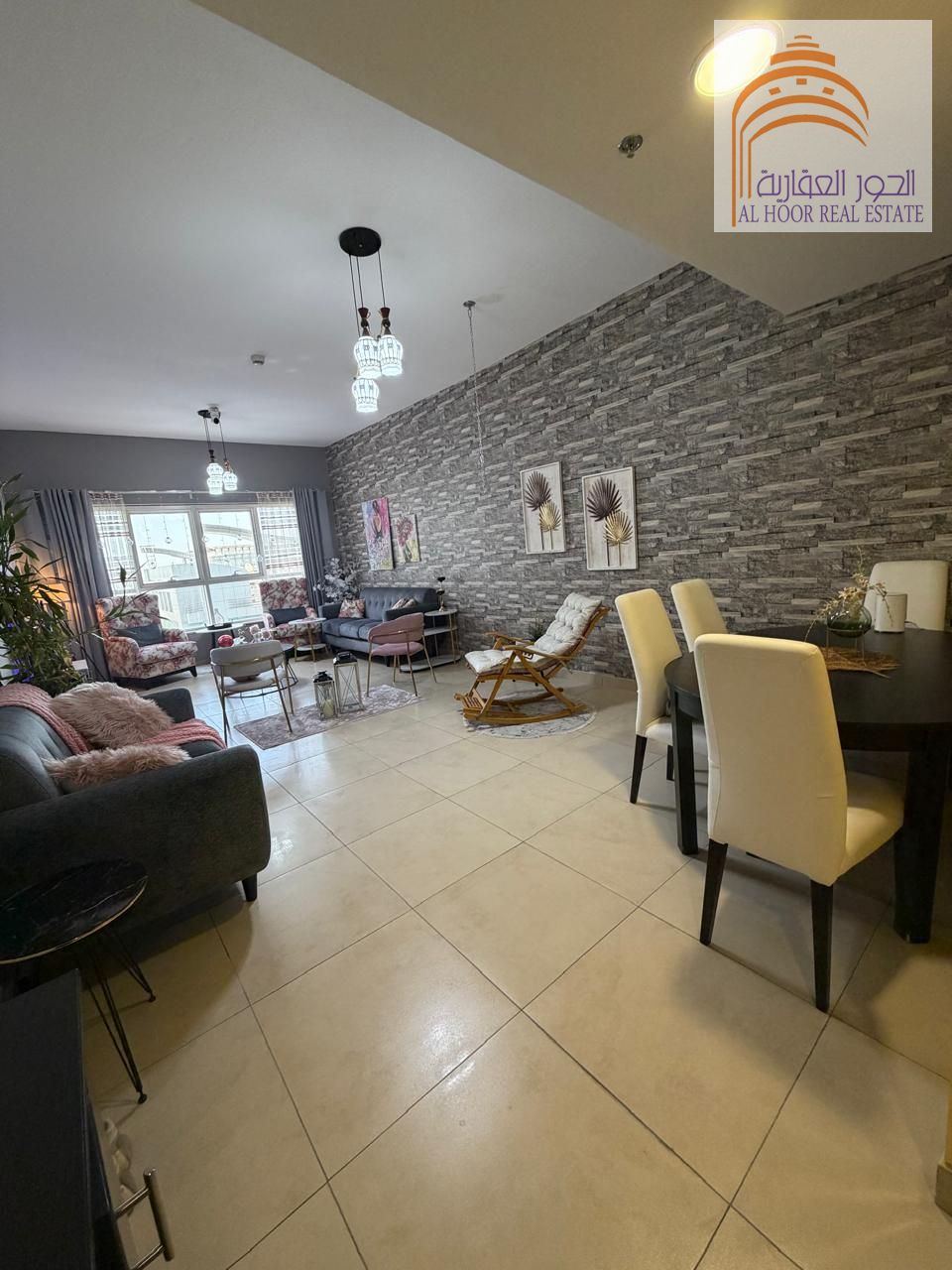 2BR + Master Living Apartment for Rent in Asas Tower – Al Khan | Excellent Location & Amenities