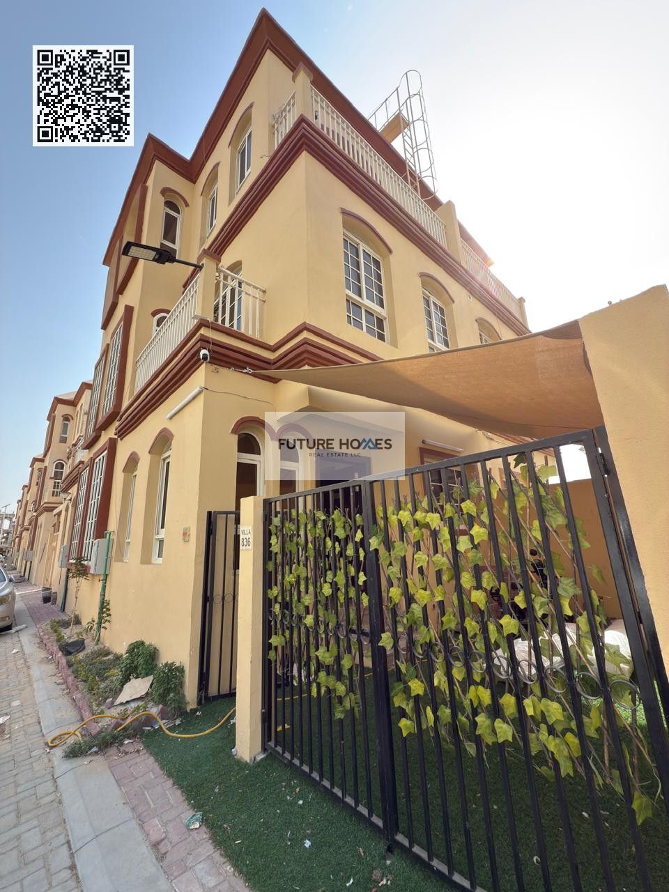 Most affordable 3 BHK townhouse available for rent in Uptown Ajman.