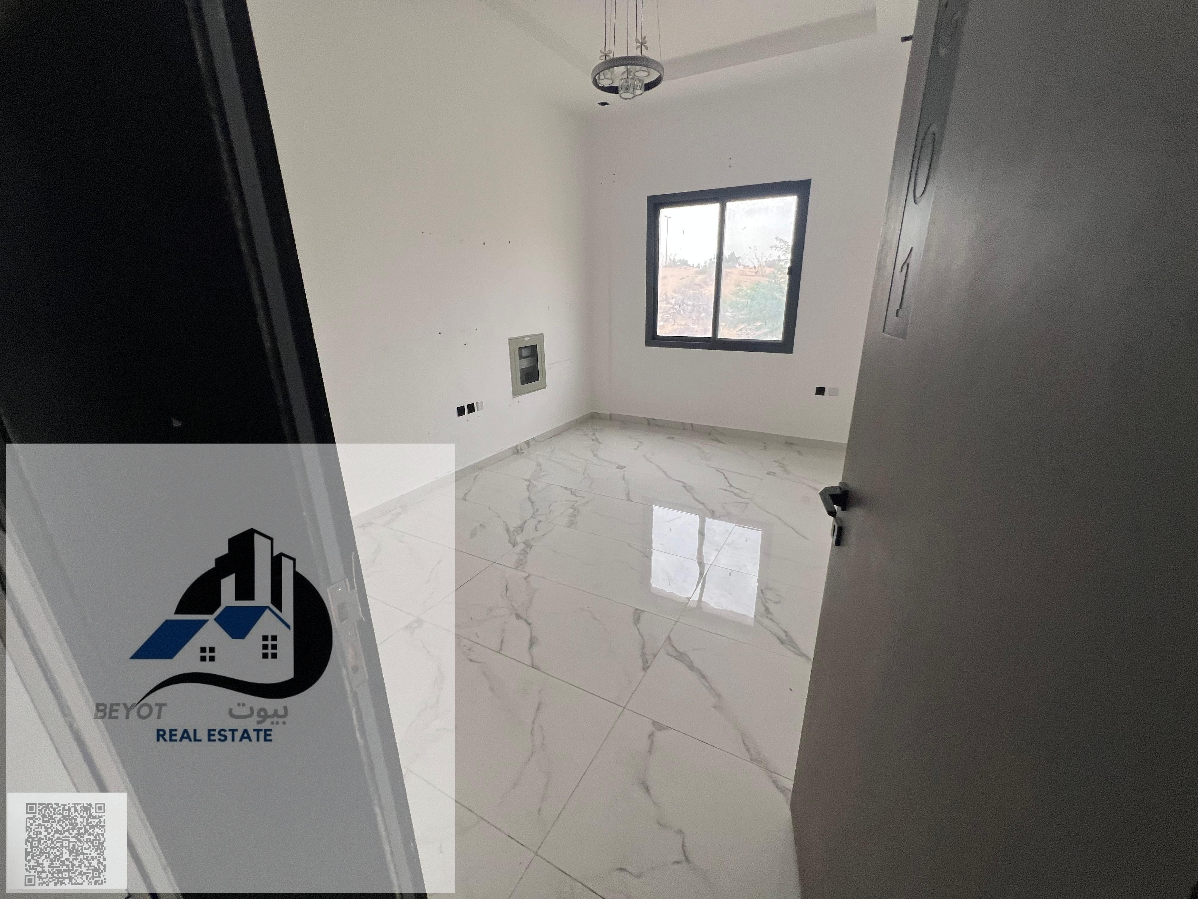 Two bedrooms and a living room for annual rent in Ajman, Al Alia area, second occupancy