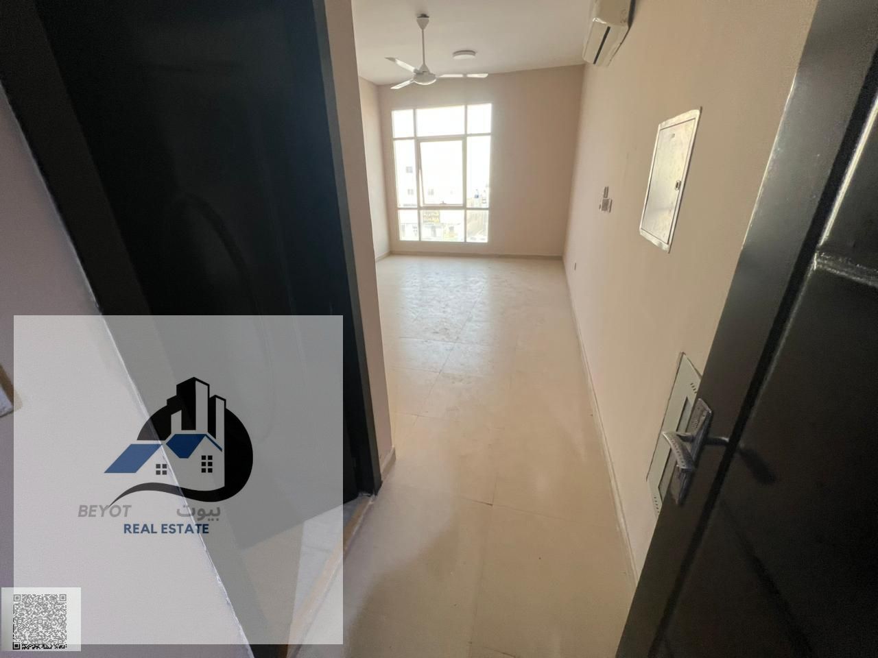 Two bedrooms and a living room for rent in Al Muwaihat, Ajman, for annual rent