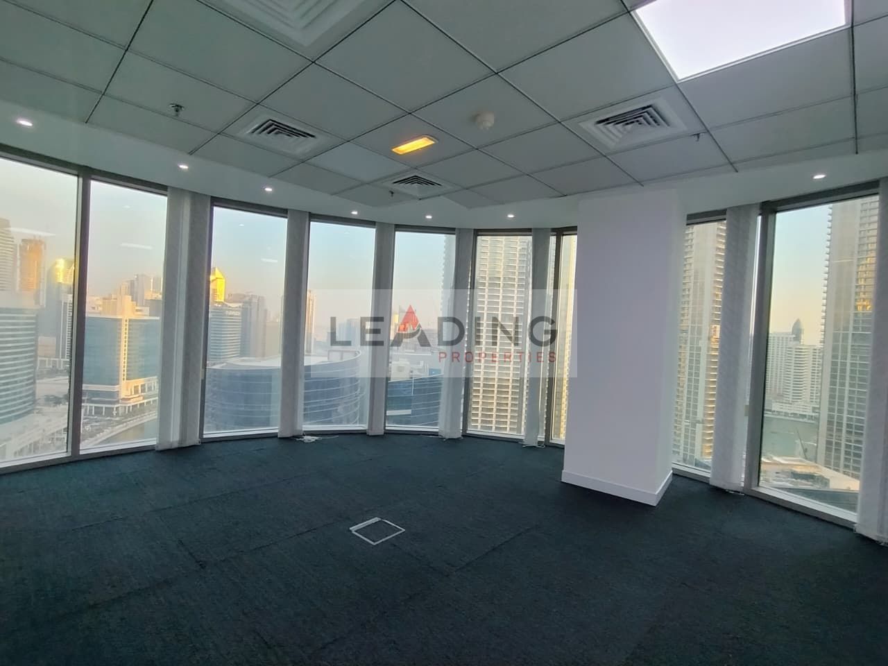 Burjkhalifa and canal view| High floor|A+ Grade tower