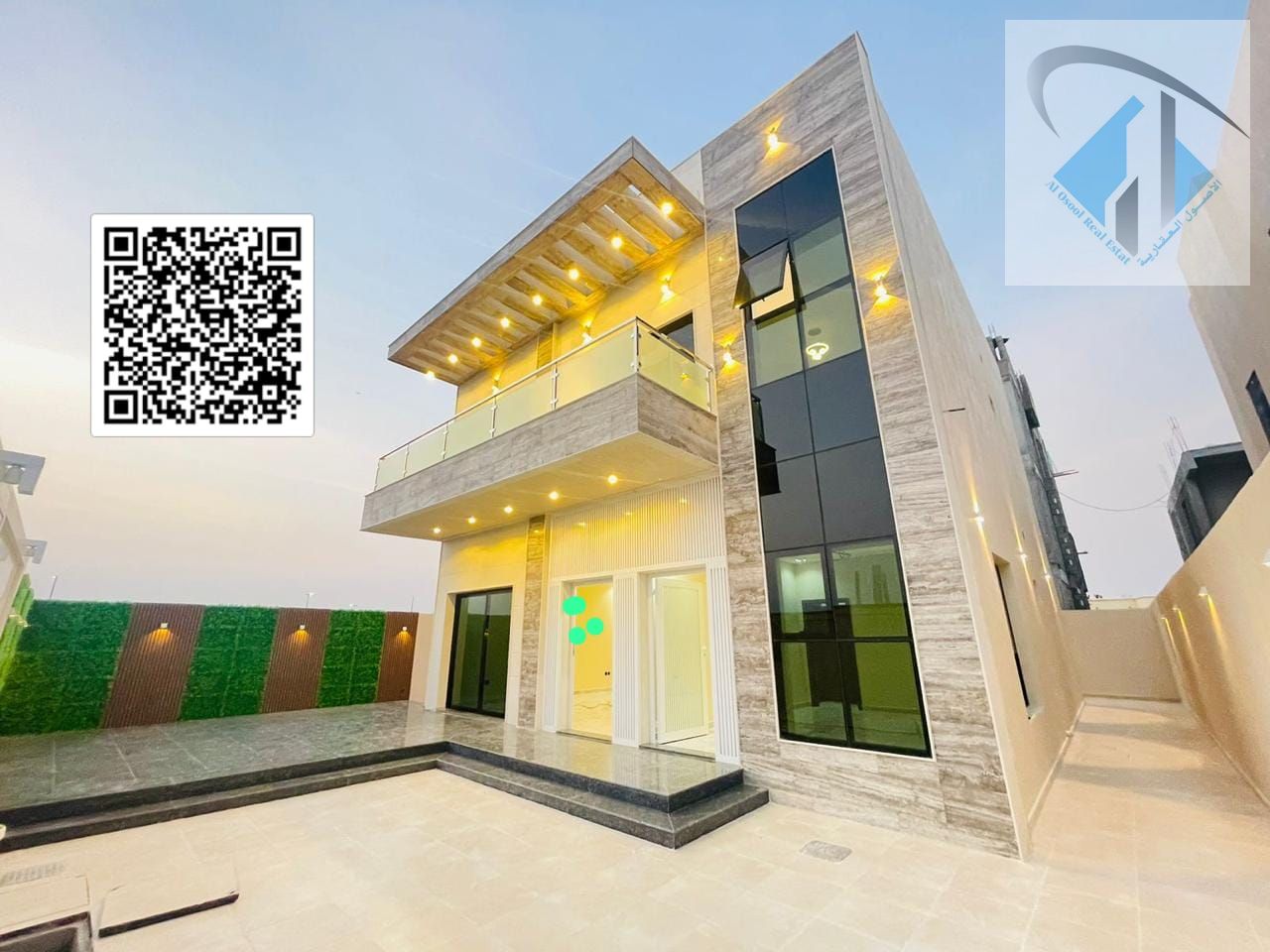 Luxury villa for sale in Al-Haliyo 2 area. Freehold ownership for all nationalities.