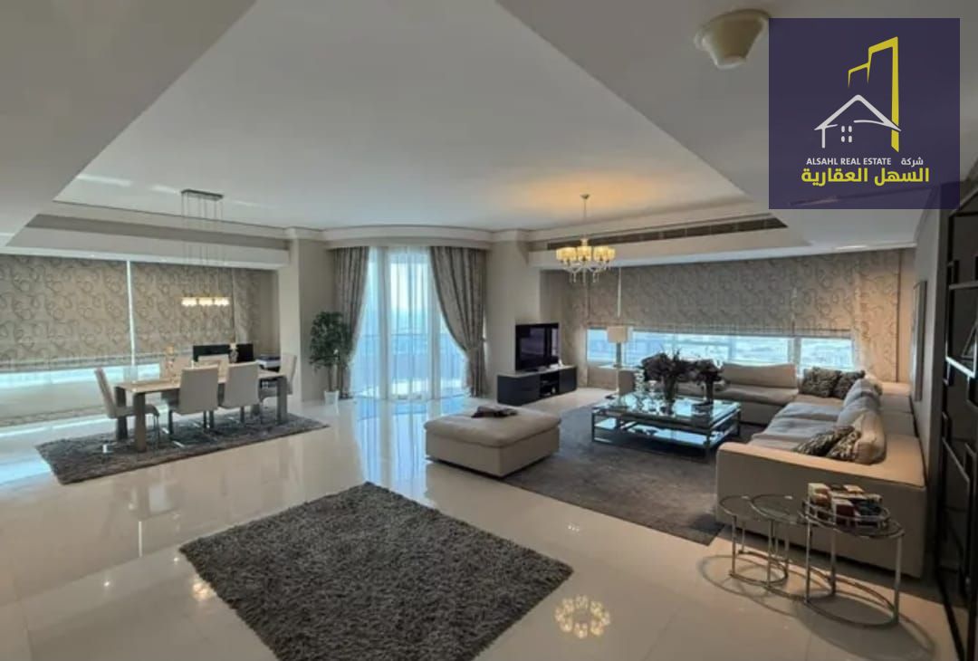 Al Sahel Real Estate presents an exclusive, limited-time opportunity to acquire a luxurious apartment in Sharjah – Al Majaz 3 / Blue Tower, distinguis