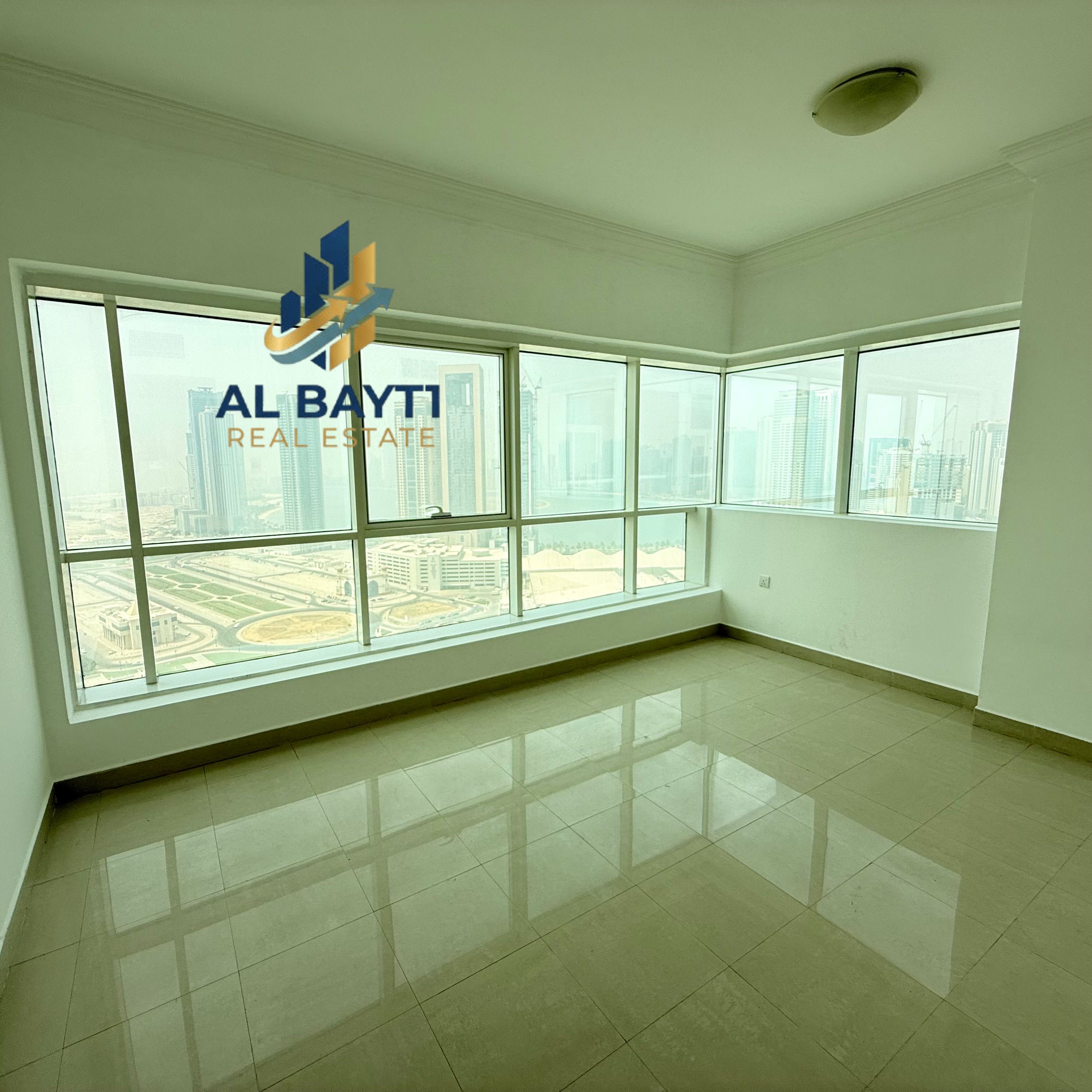Lavish and Specious 3BHK apartment with Maids room SeaView ready to move Family Building Gym, Swimming Pool, Kids play area Free Only 75k