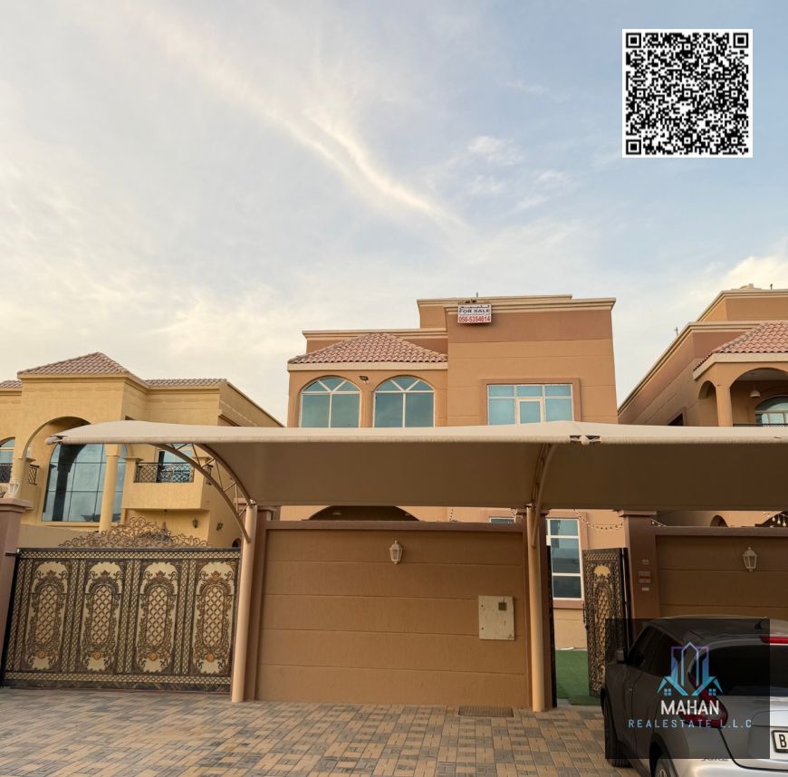 Luxury 5BR Master Villa | AC & Electricity | Prime Al Mowaihat | 5000 Sq. Ft | AED 2.7M