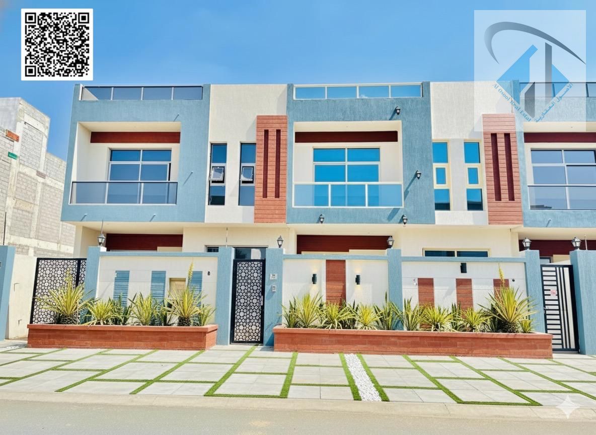 Villa for sale in Ajman at a bargain price. Excellent finishing. Freehold ownership for life, available to all nationalities.