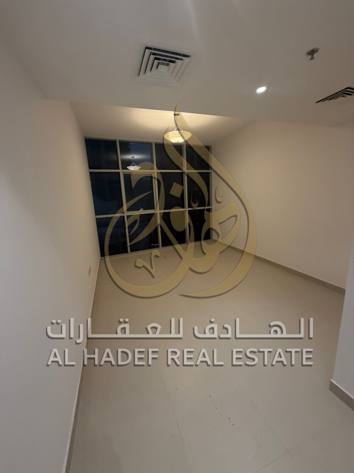Two bedrooms and two living rooms for annual rent in Al Majaz 1, with a laundry room, maid's room, four bathrooms, and two balconies. All bedrooms are
