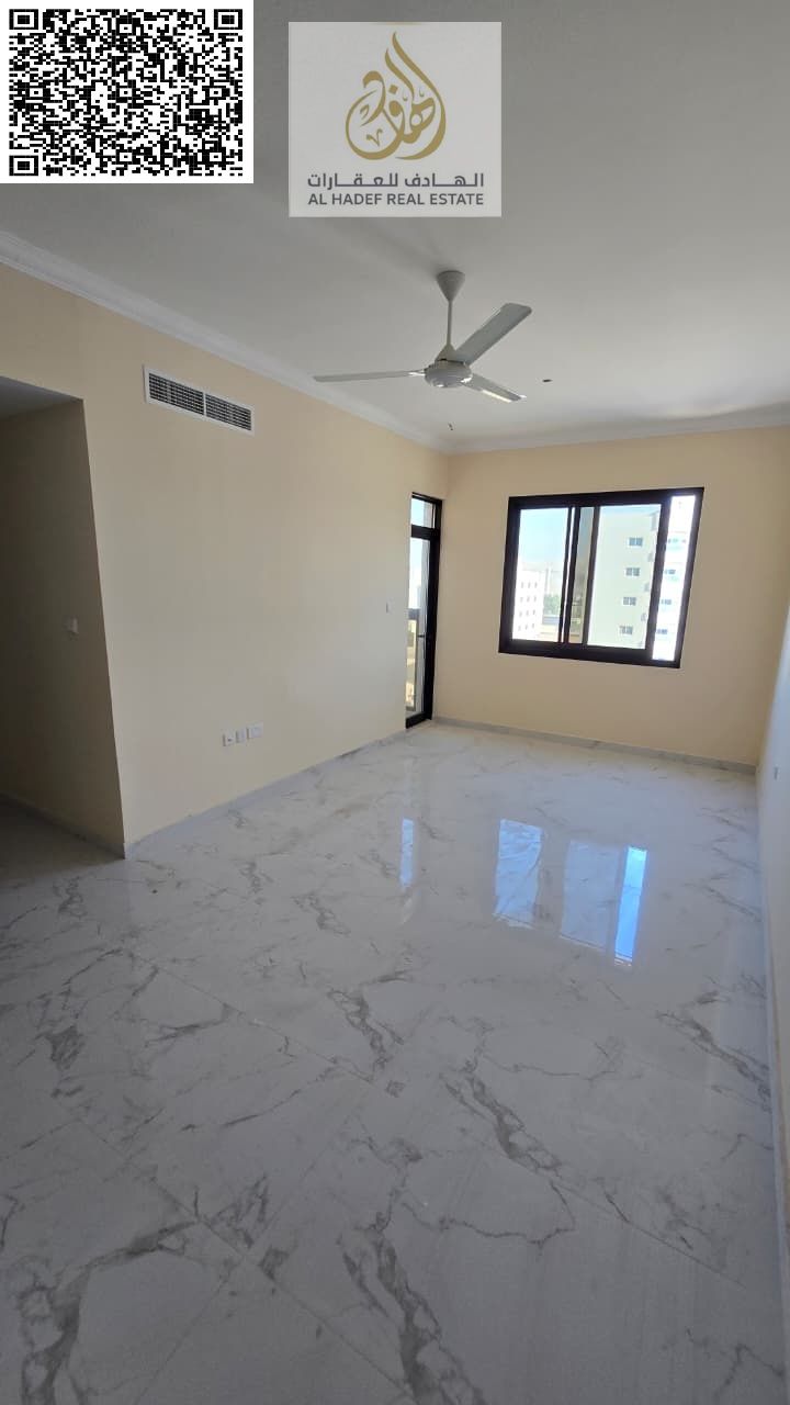 For Rent in Ajman — First Occupancy Al Jurf 3 on Sheikh Mohammed Bin Zayed Road A one-bedroom apartment with excellent features: 2 Bathrooms Balcon