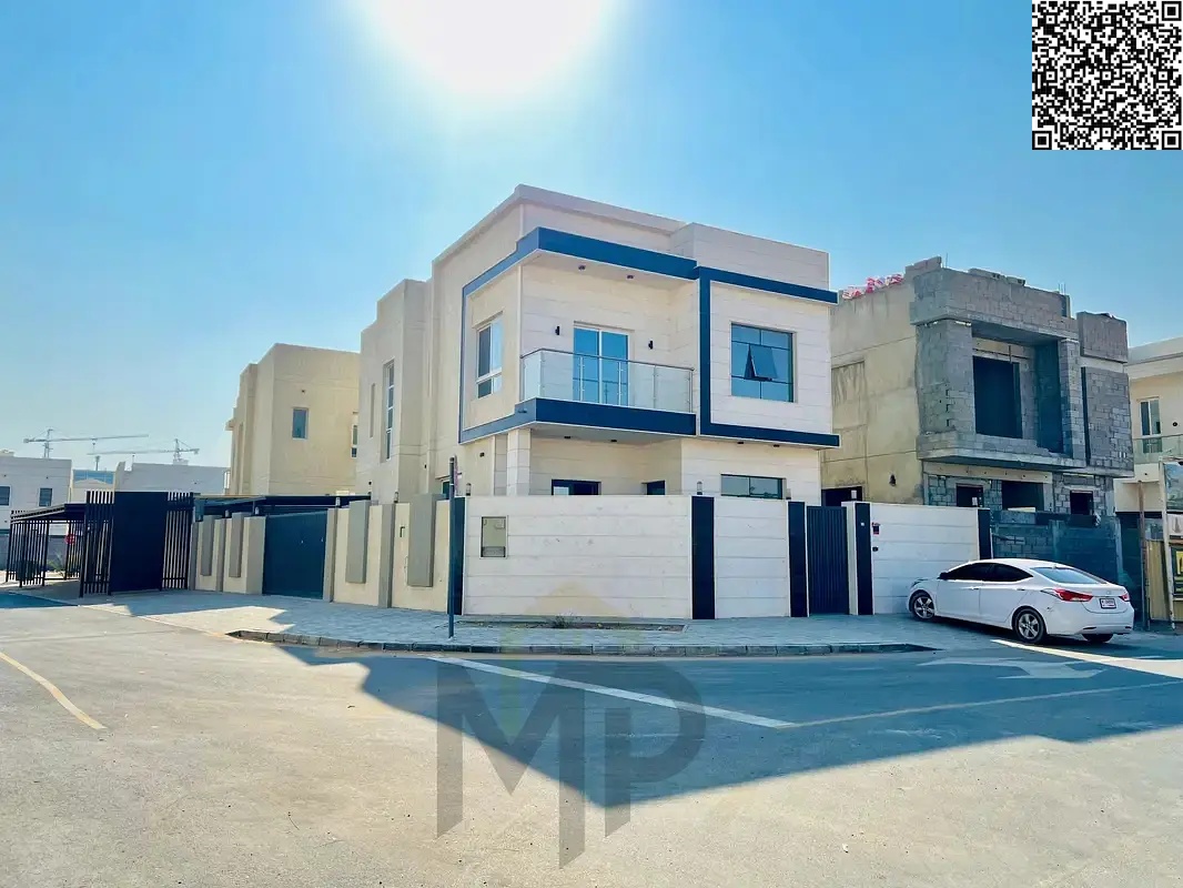 Corner villa at an affordable price, including air conditioning, in one of Ajman's most prestigious areas. Freehold ownership for all nationalities.