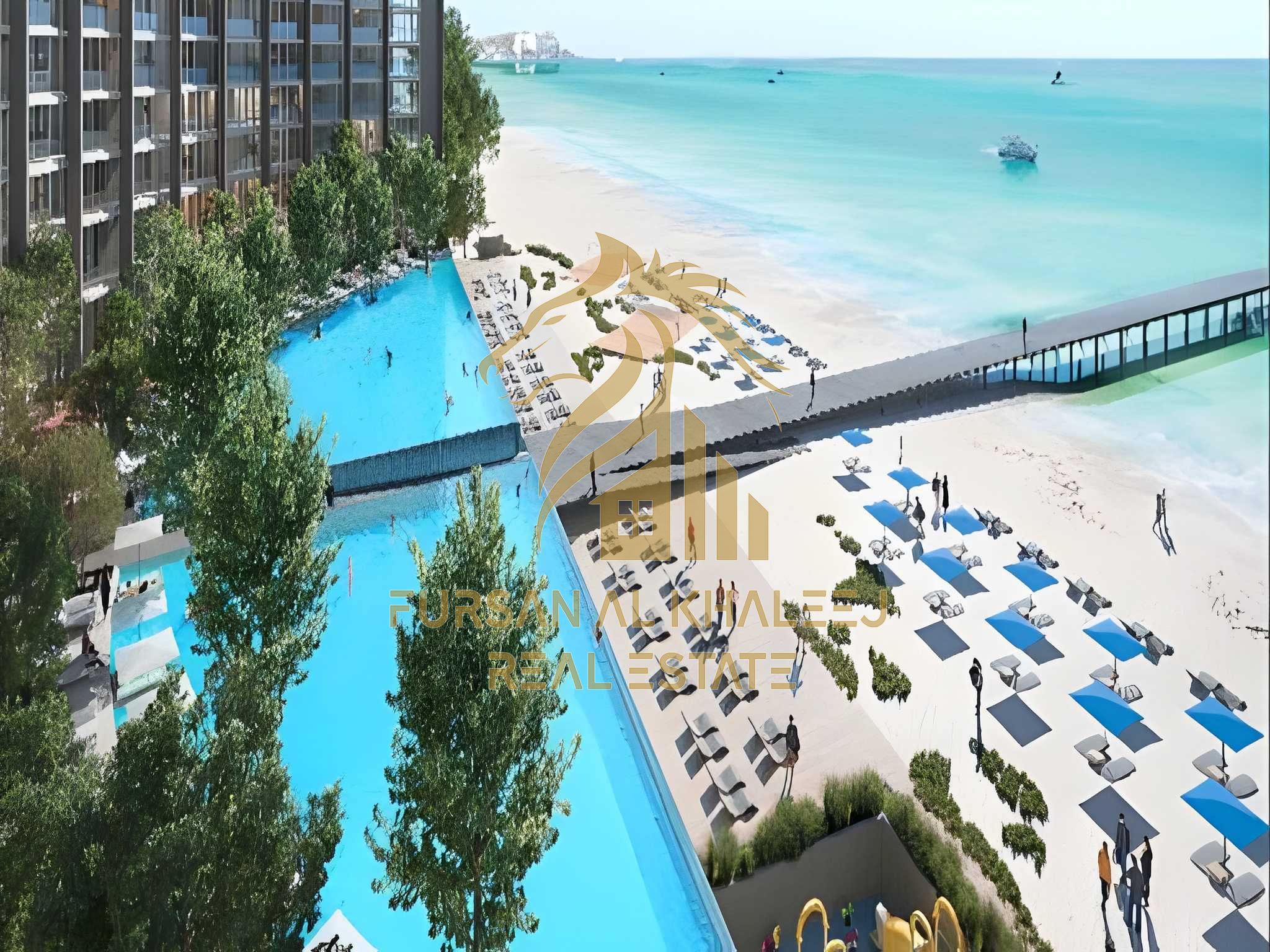 Branded Serviced Apartments | Beachfront | Monthly 1%