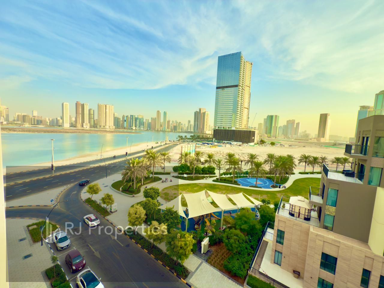 3BHK Specious Apartment See View Master Bedroom With Wardrobe Beautiful View