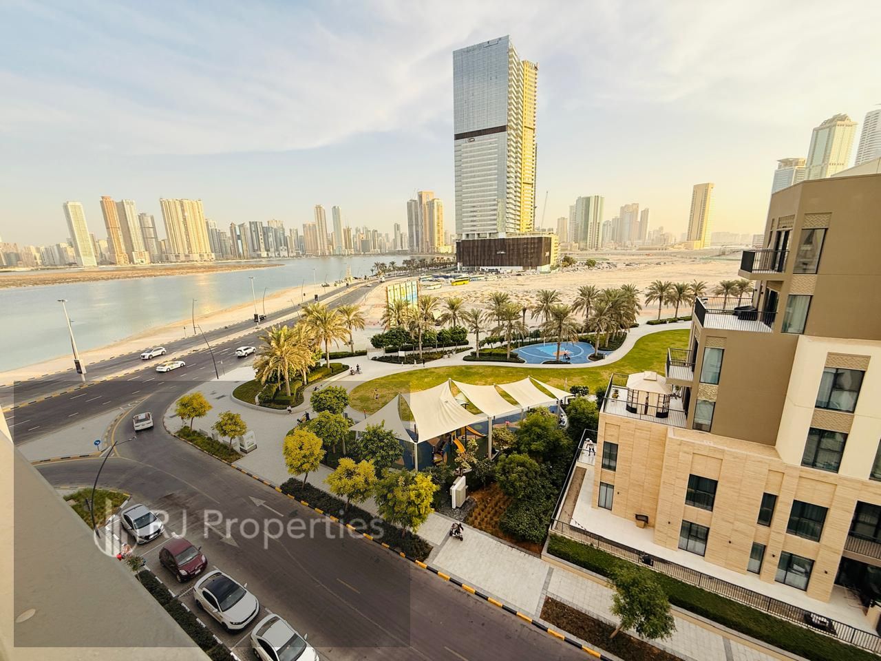 LUXURY 3bhk with balcony sea view gym pool parking