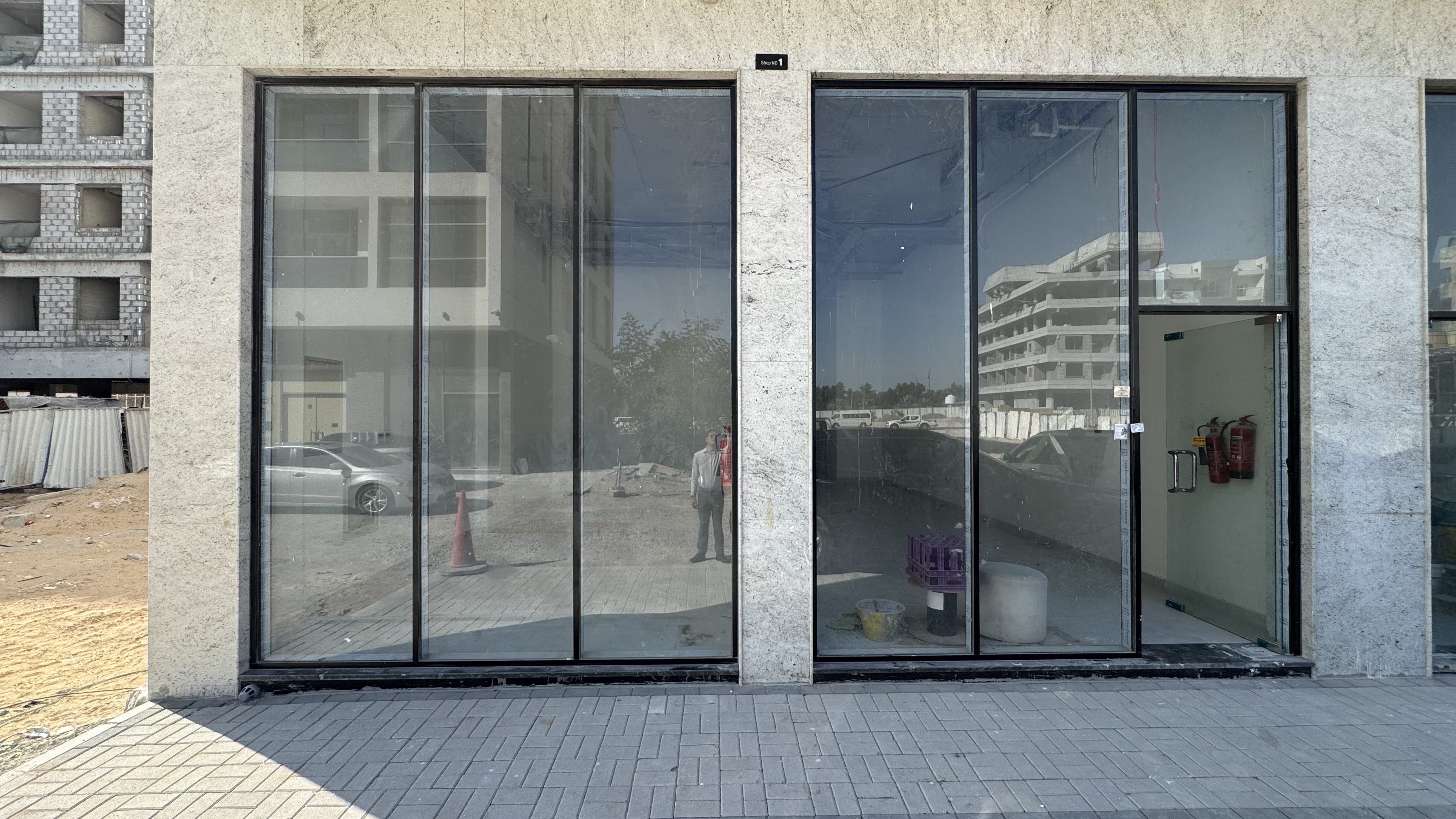 1 MONTH FREE OFFER FOR A BRAND NEW SHOP WITH ATTACHED TOILET AVAILABLE IN AL ZAHIA AREA NEAR AL ZAHIA CITY CENTRE